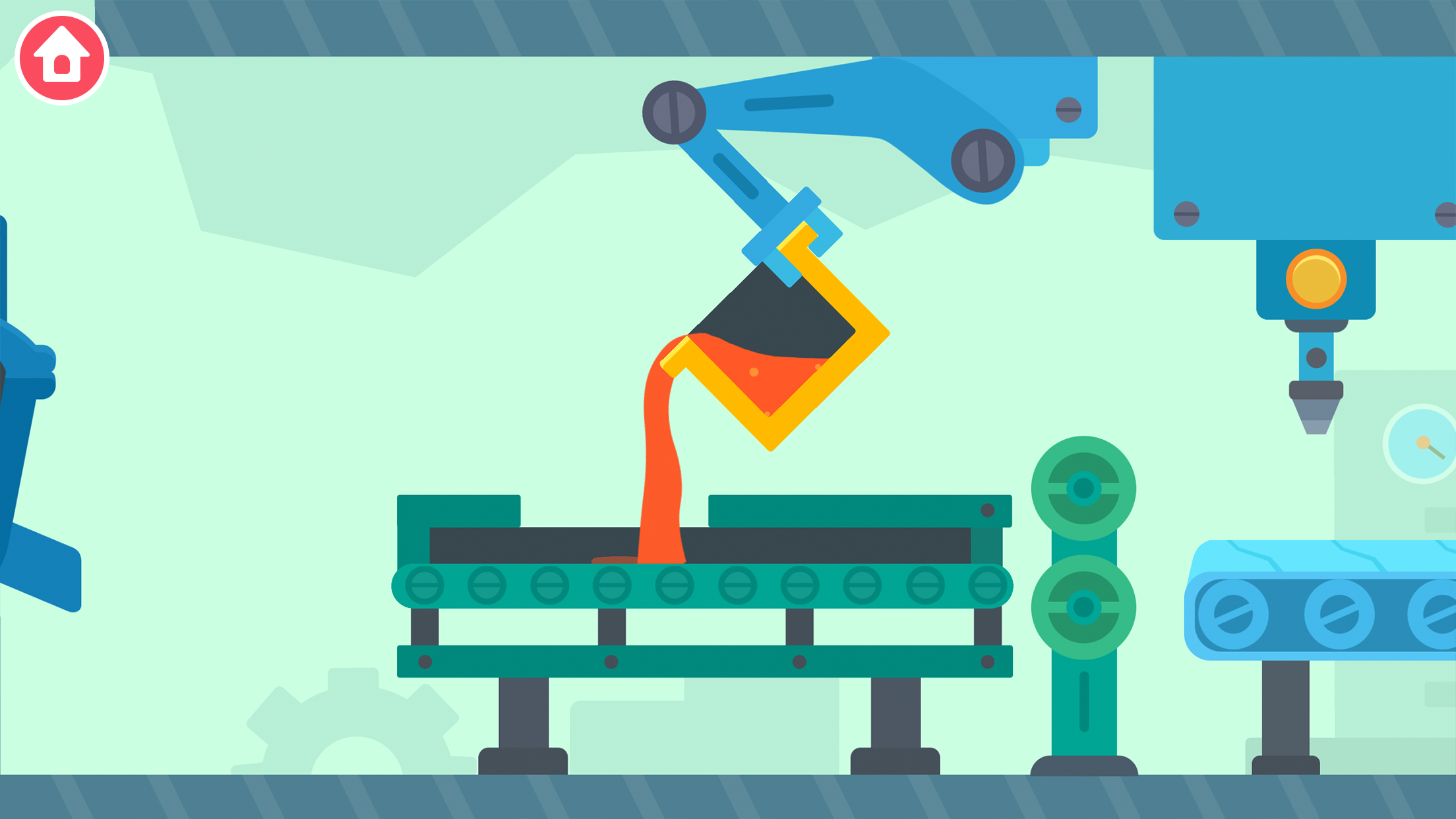 اسکرین شات 1 بازی Dinosaur Garbage Truck Games