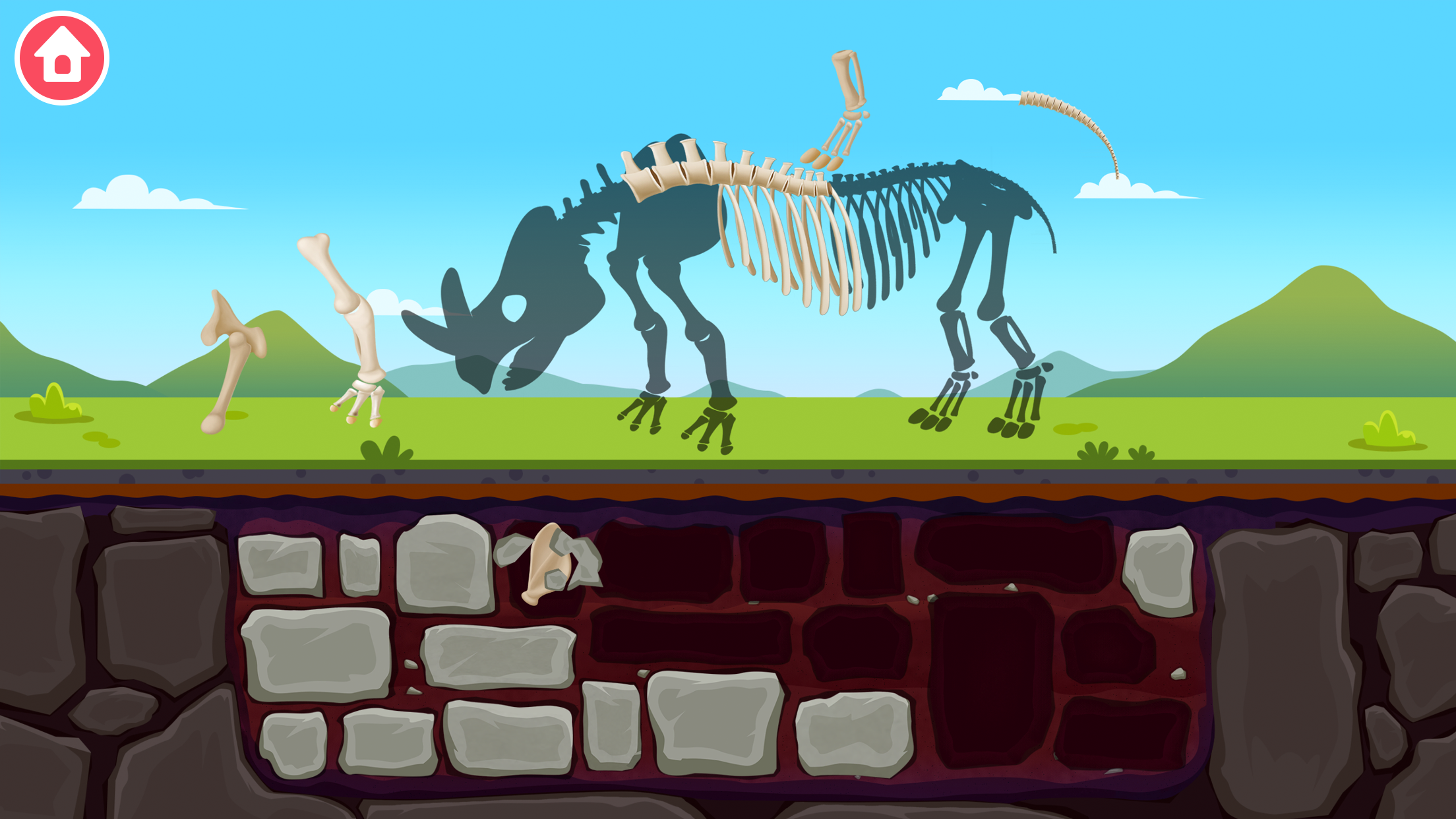 اسکرین شات 2 بازی Dinosaur Park 2 - Kids Games