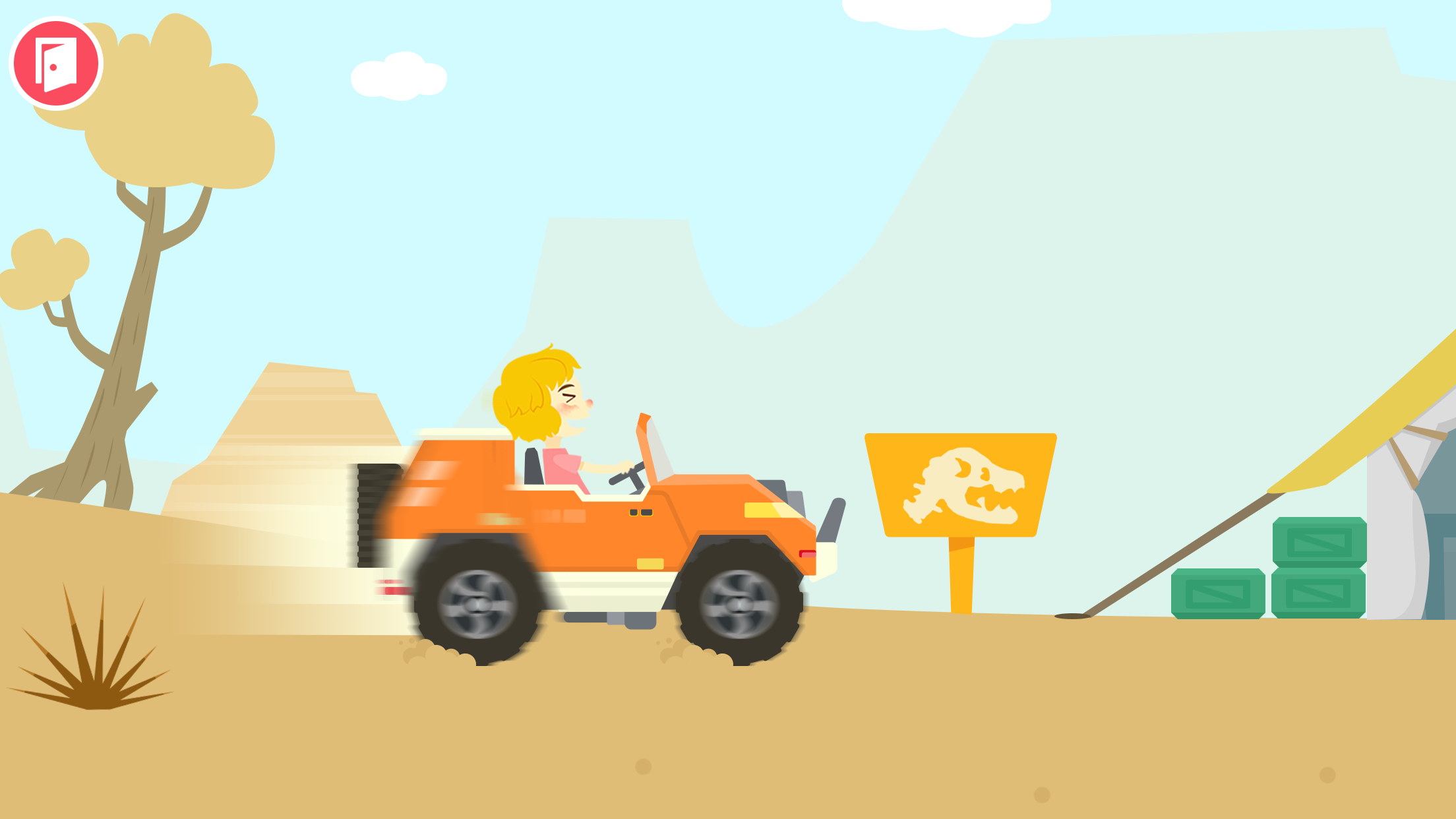 اسکرین شات 5 بازی Dinosaur Park - Games for kids