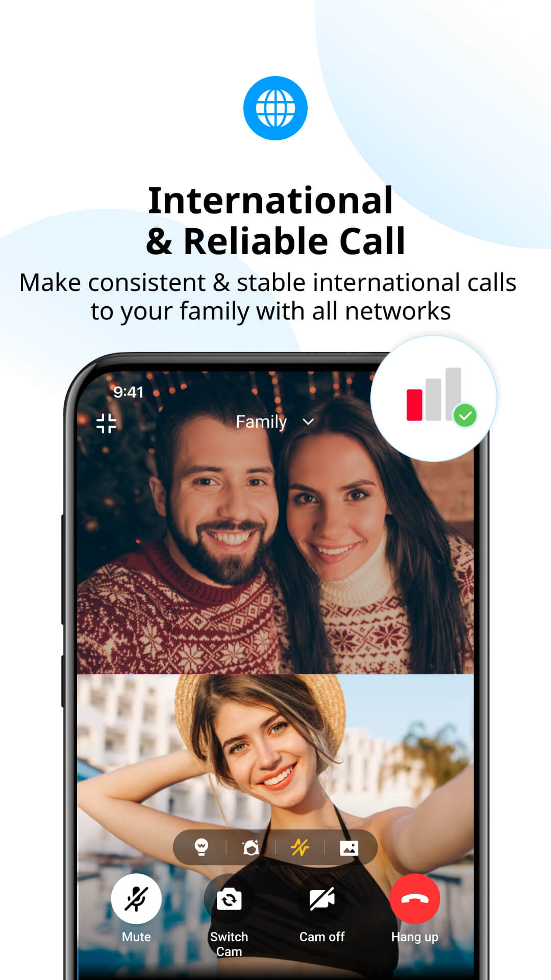 اسکرین شات 2 برنامه imo HD - Video Calls and Chats