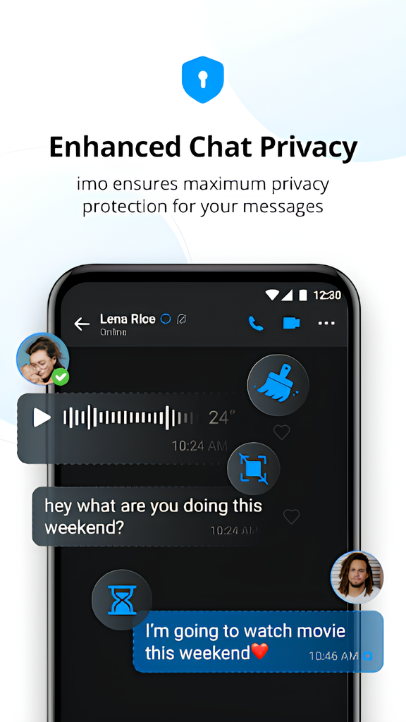 اسکرین شات 3 برنامه imo HD - Video Calls and Chats