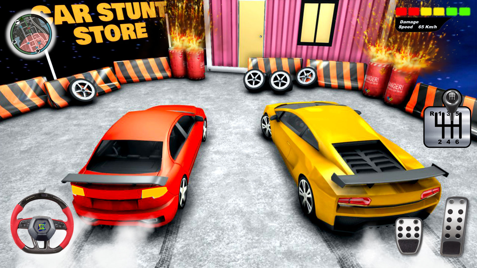 اسکرین شات 5 بازی Car Games Ramp Racing Kar Game