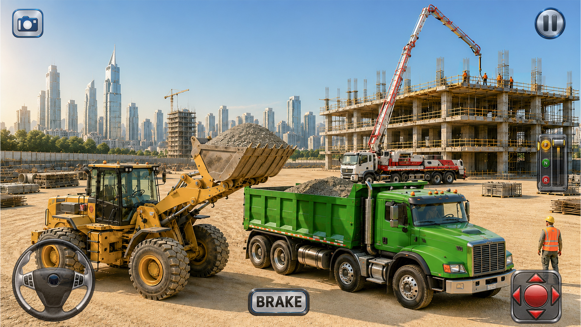 اسکرین شات 6 بازی City Construction Simulator 3D