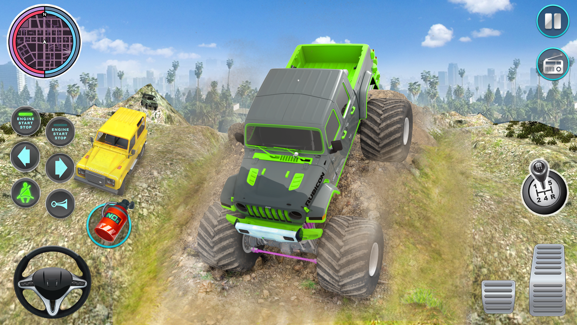 اسکرین شات 2 بازی Monster Truck Off Road Racing