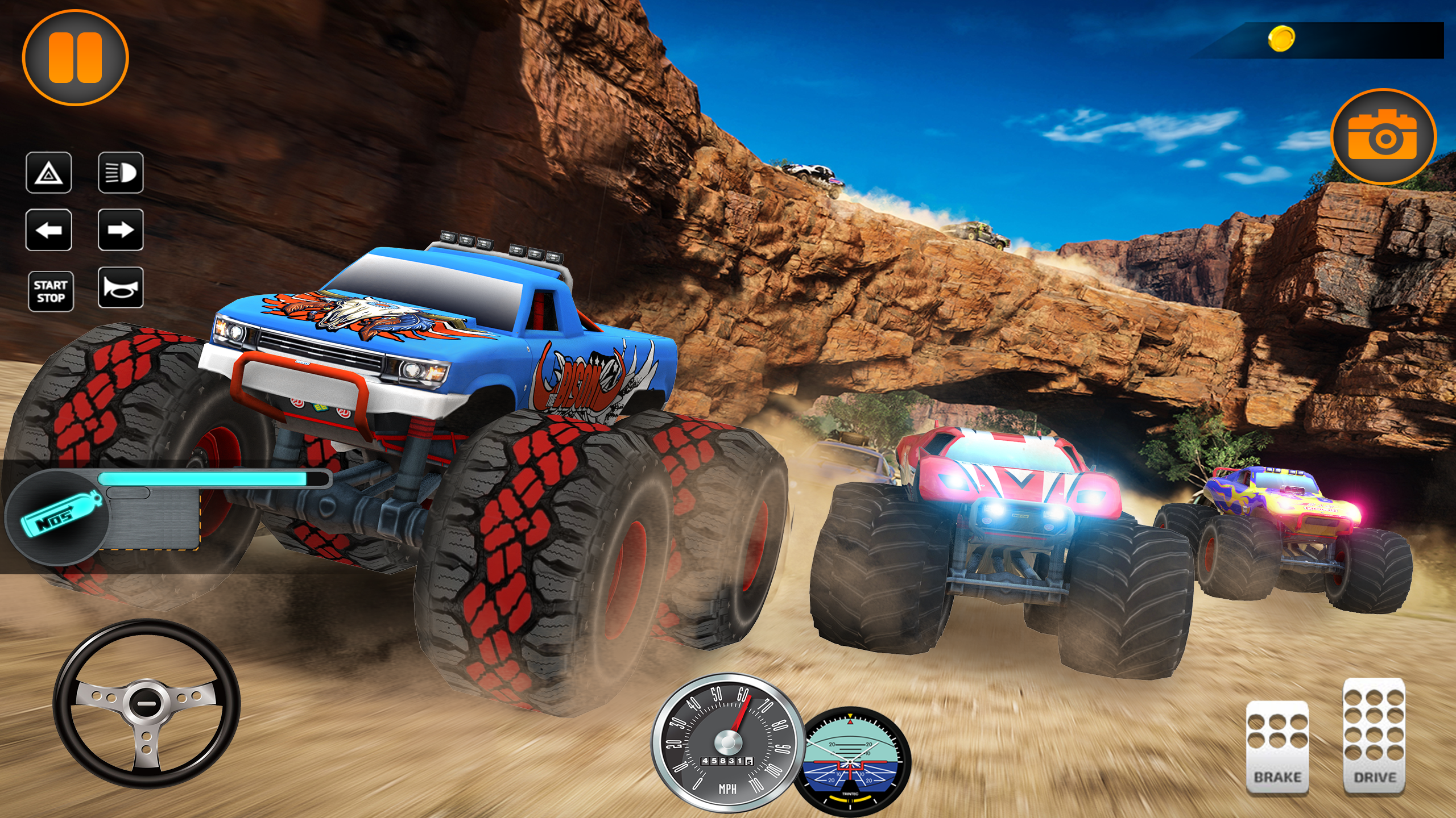 اسکرین شات 4 بازی Monster Truck Off Road Racing