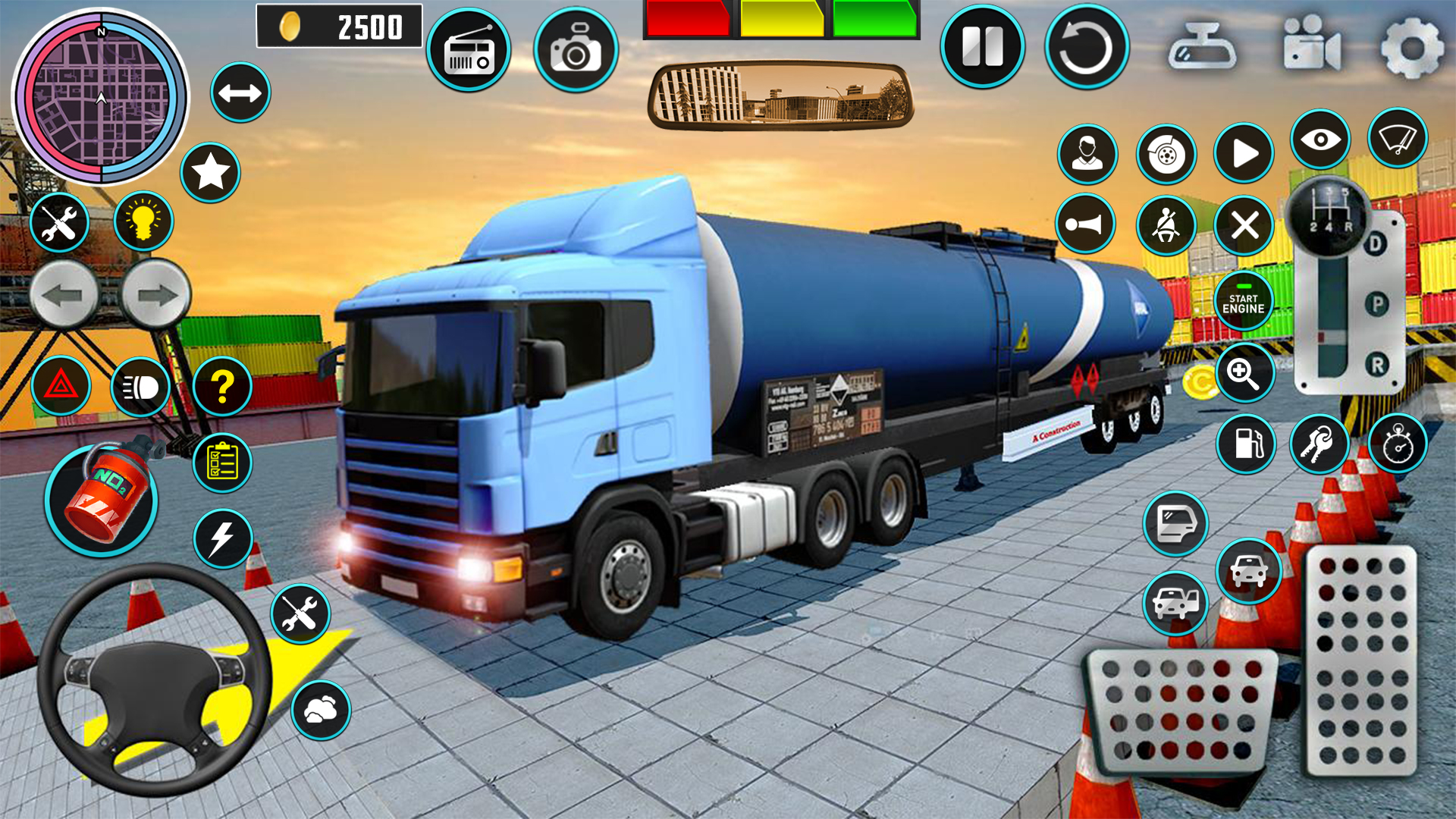 اسکرین شات 2 برنامه Truck parking Jam Game: Puzzle