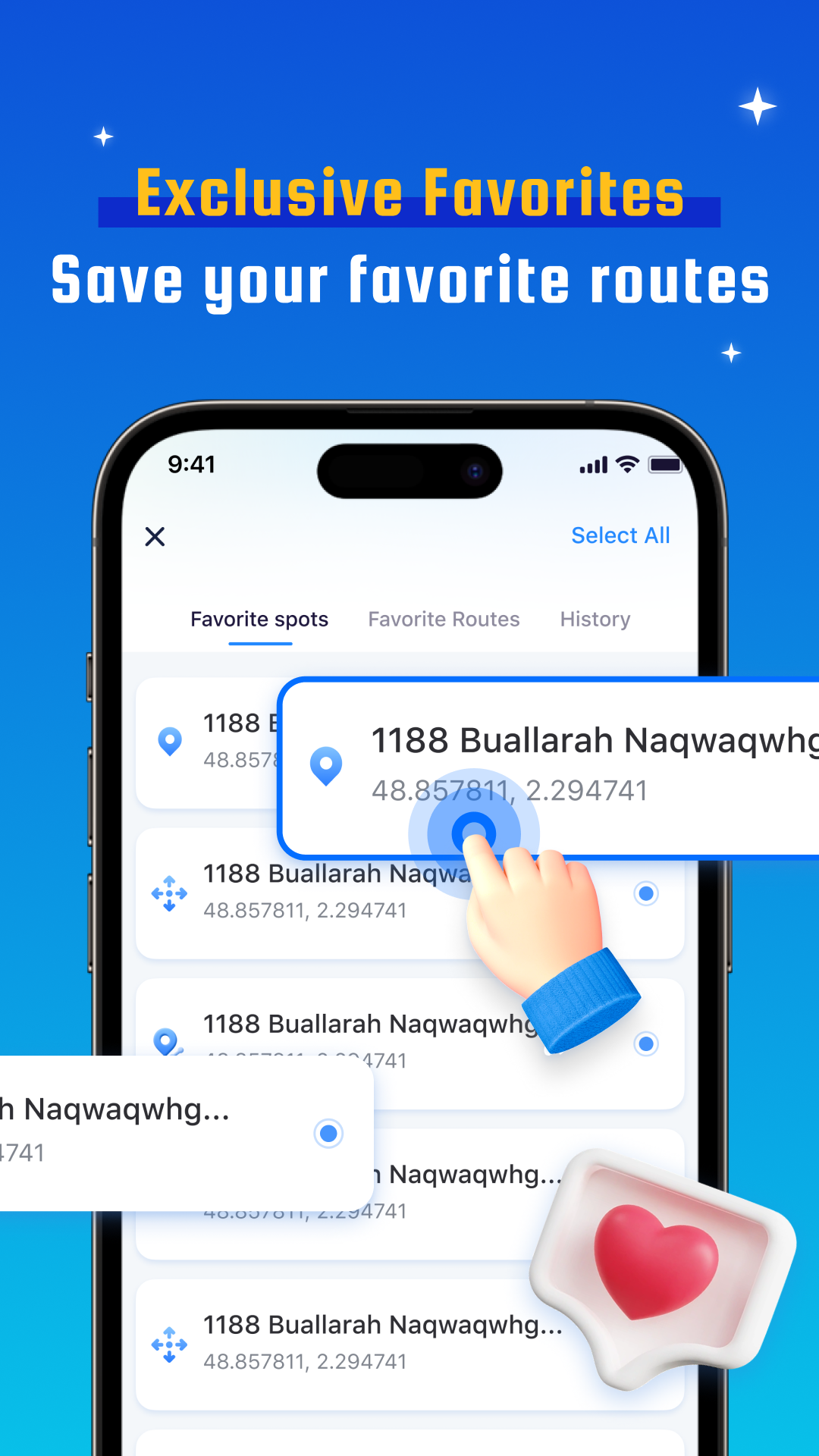 اسکرین شات 5 برنامه Fake Location Spoofer - AnyTo