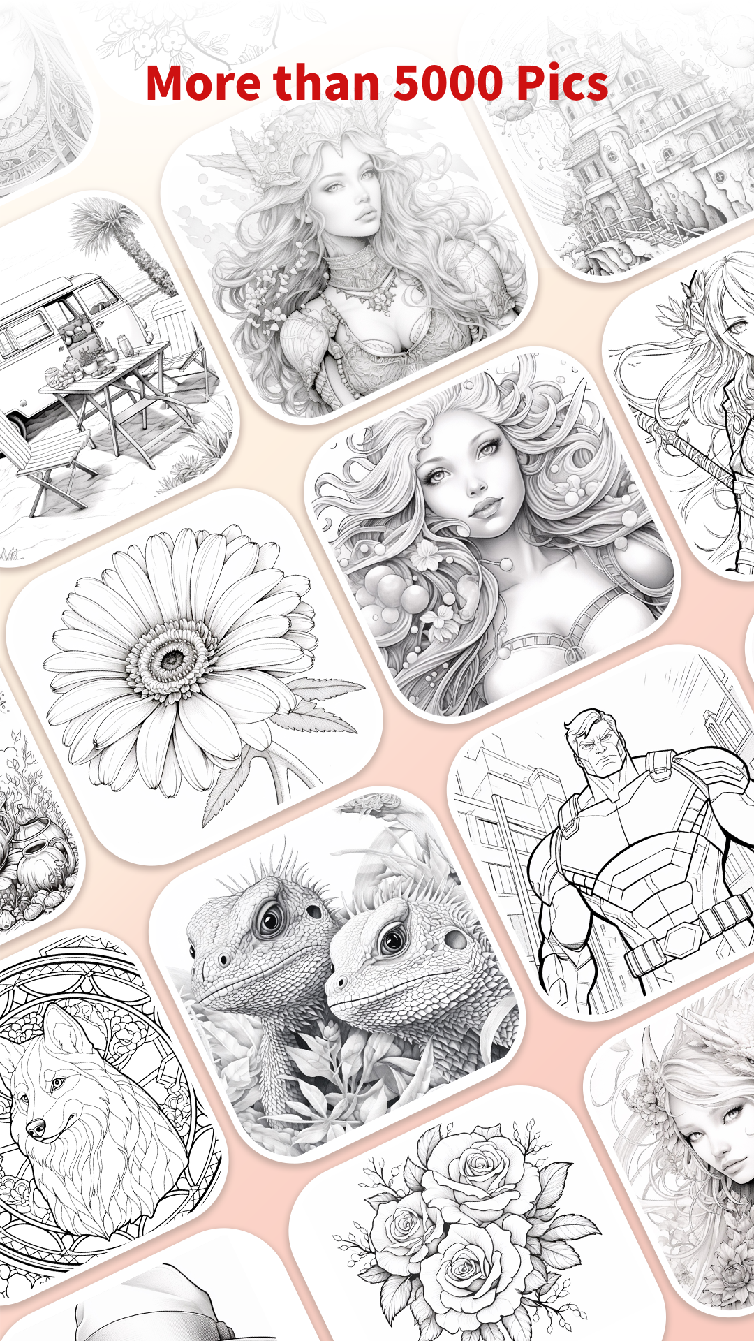 اسکرین شات 7 برنامه InColor™ : Coloring & Drawing
