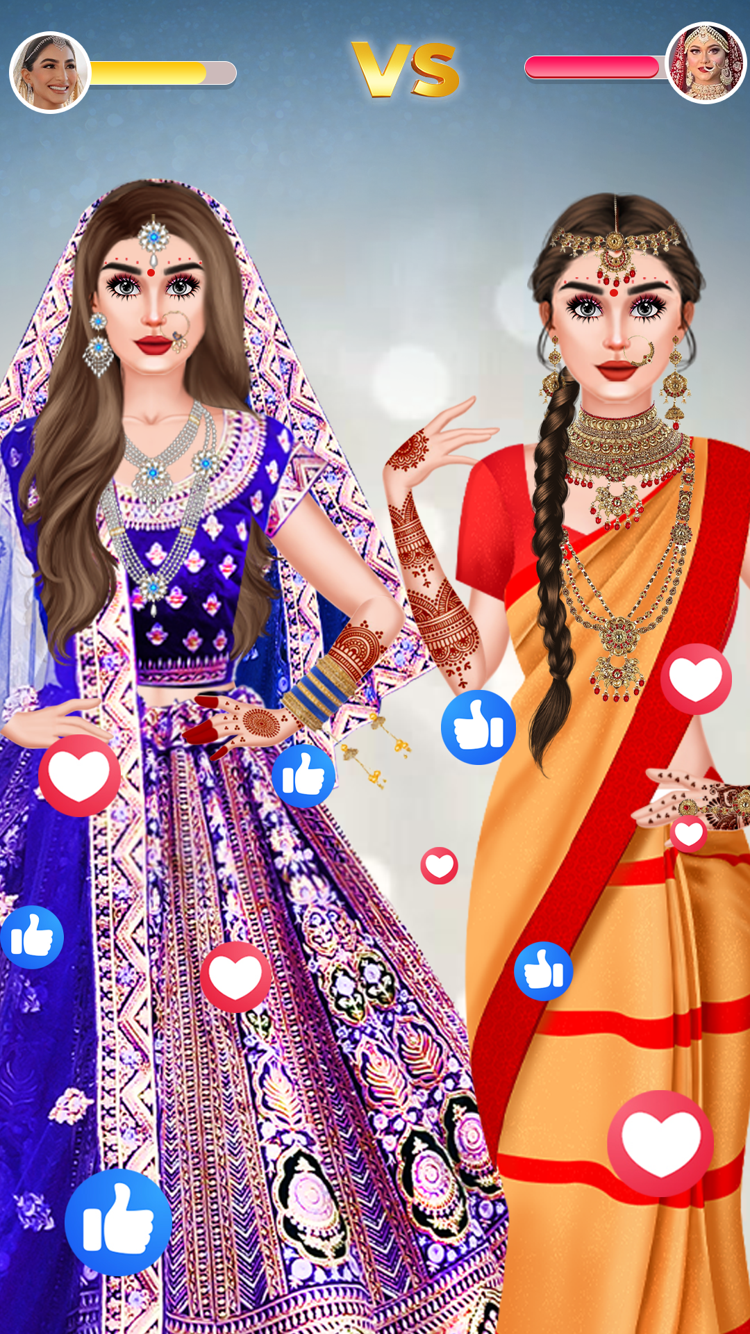 اسکرین شات 3 بازی Indian Wedding- Dress up Games