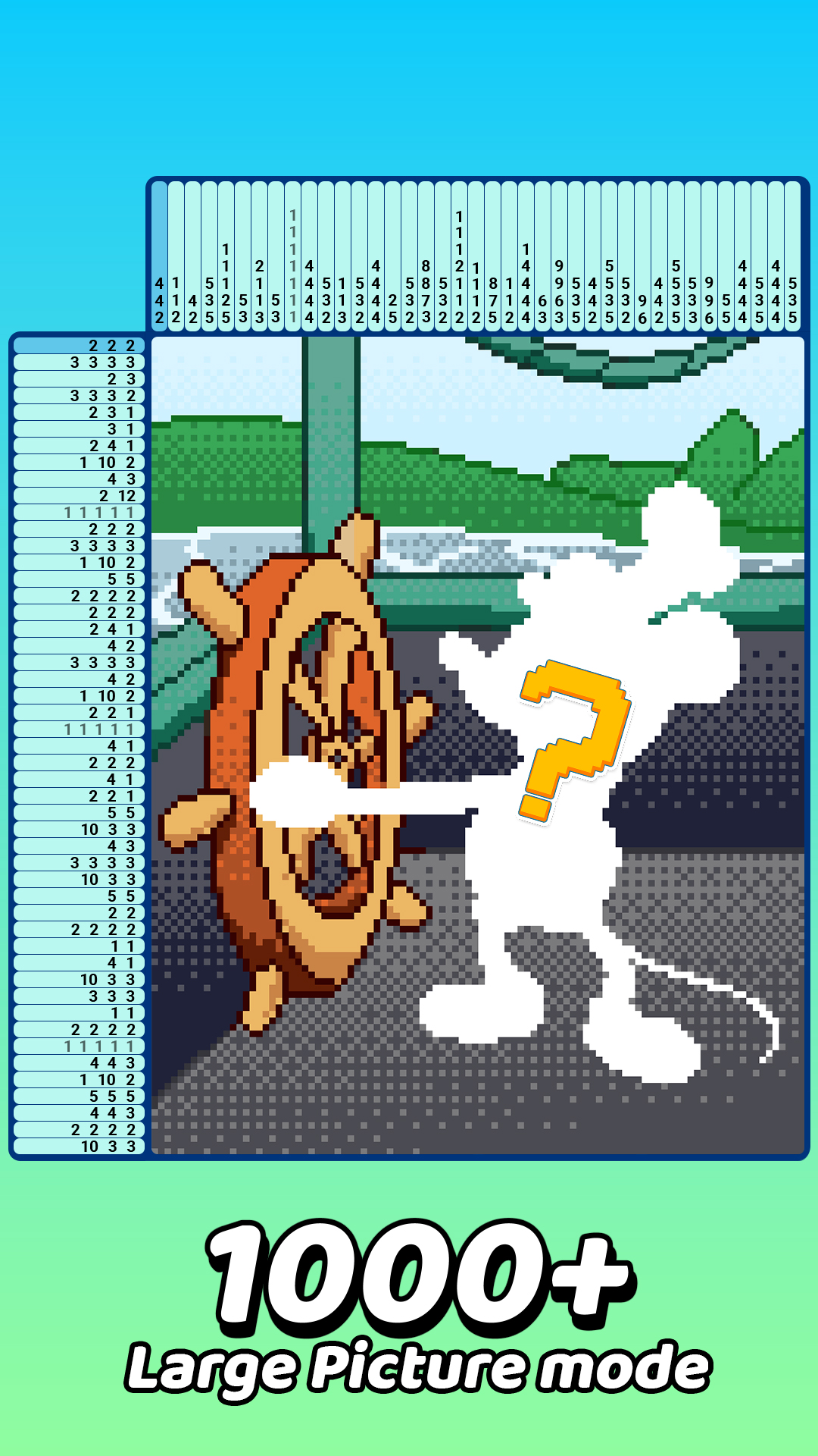 اسکرین شات 1 بازی Pixel Art: Logic Nonogram