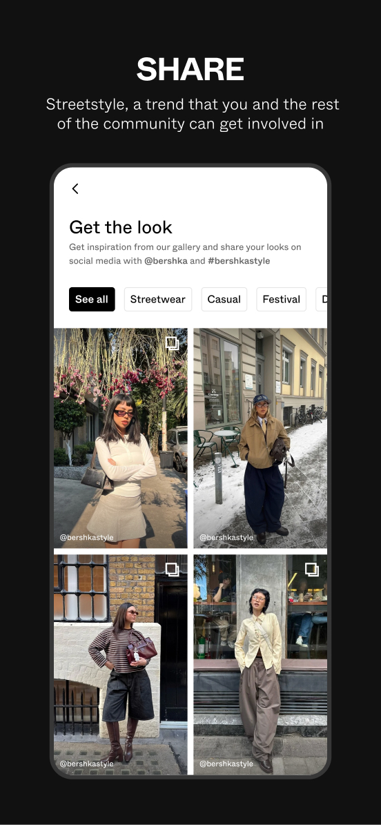 اسکرین شات 5 برنامه BERSHKA: Fashion & trends