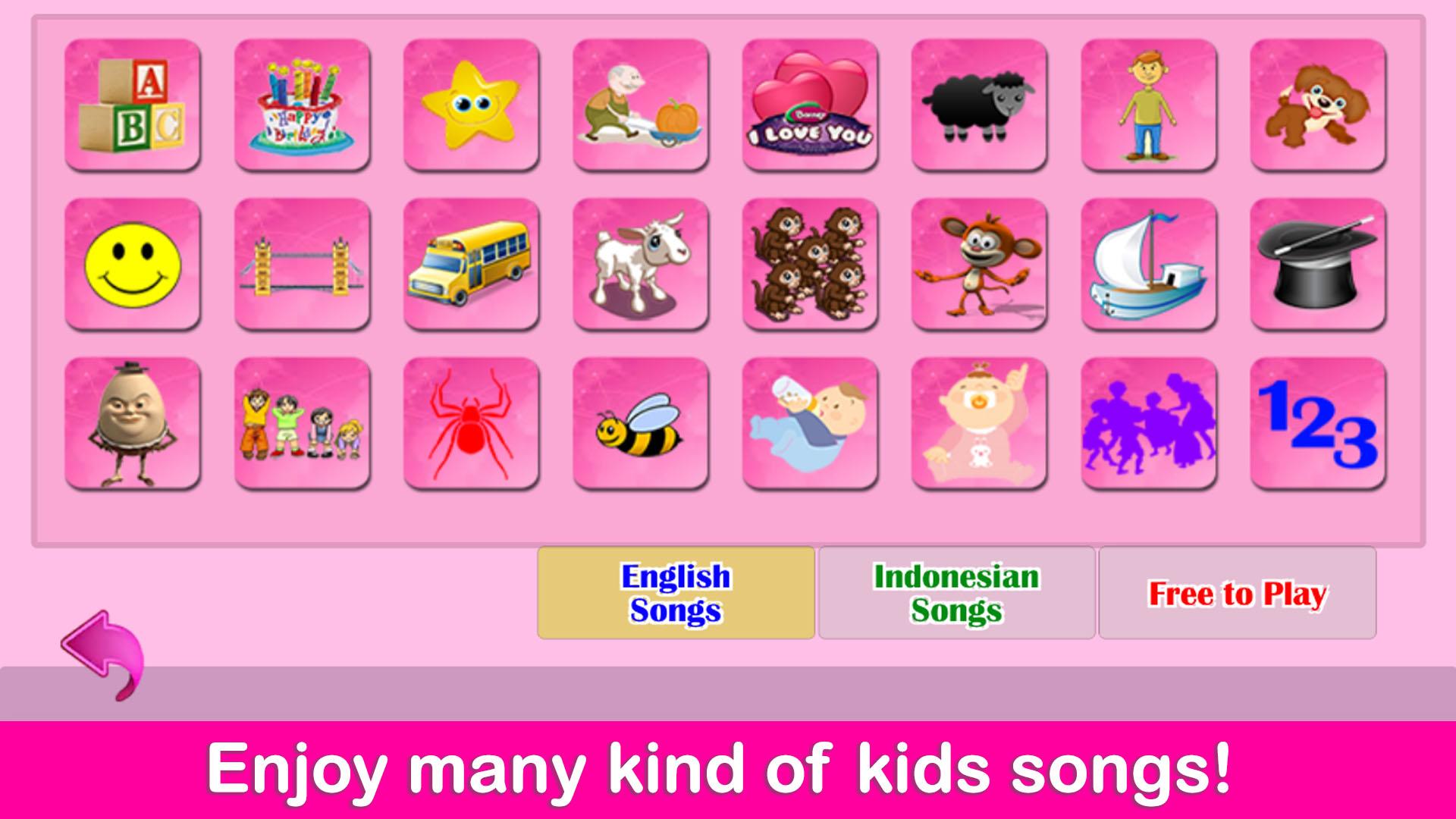 اسکرین شات 5 بازی Kids Pink Piano