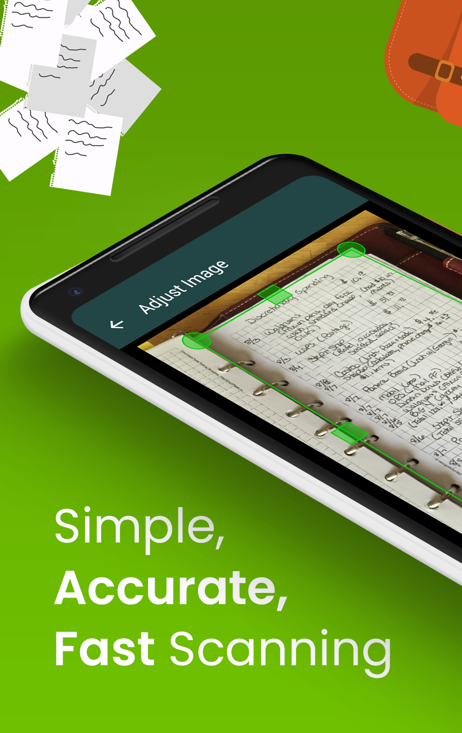 اسکرین شات 1 برنامه Clear Scan - PDF Scanner App