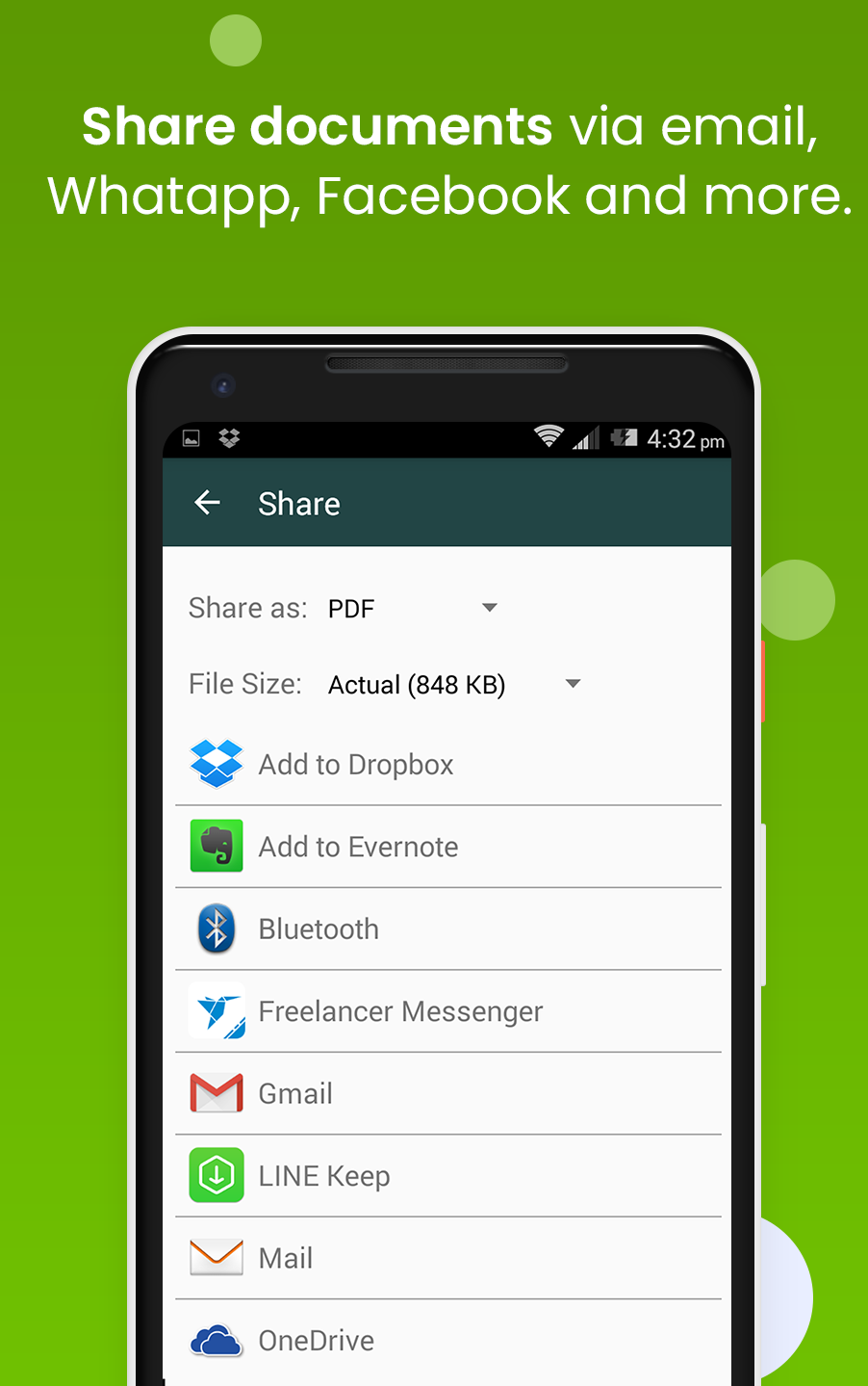 اسکرین شات 6 برنامه Clear Scan - PDF Scanner App