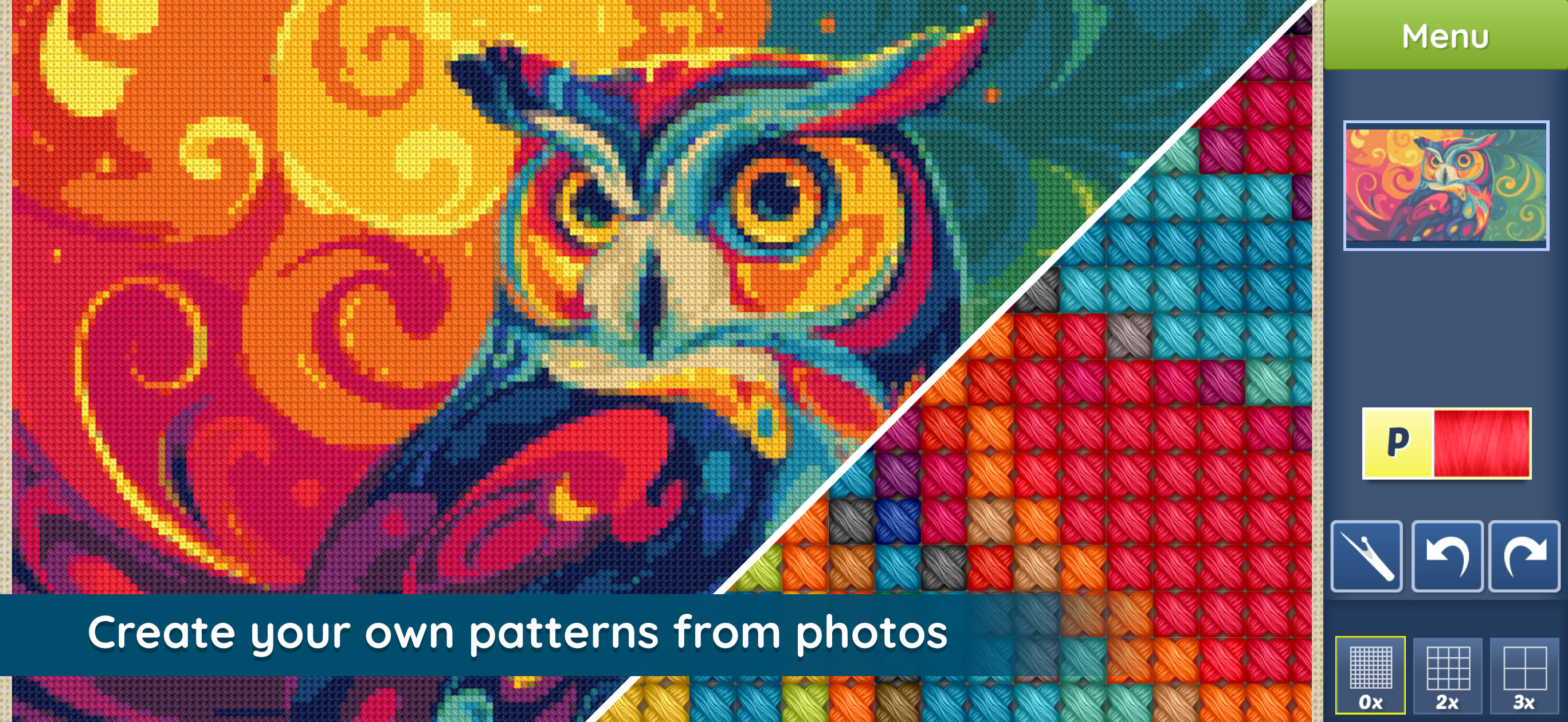 اسکرین شات 4 بازی Cross-Stitch World