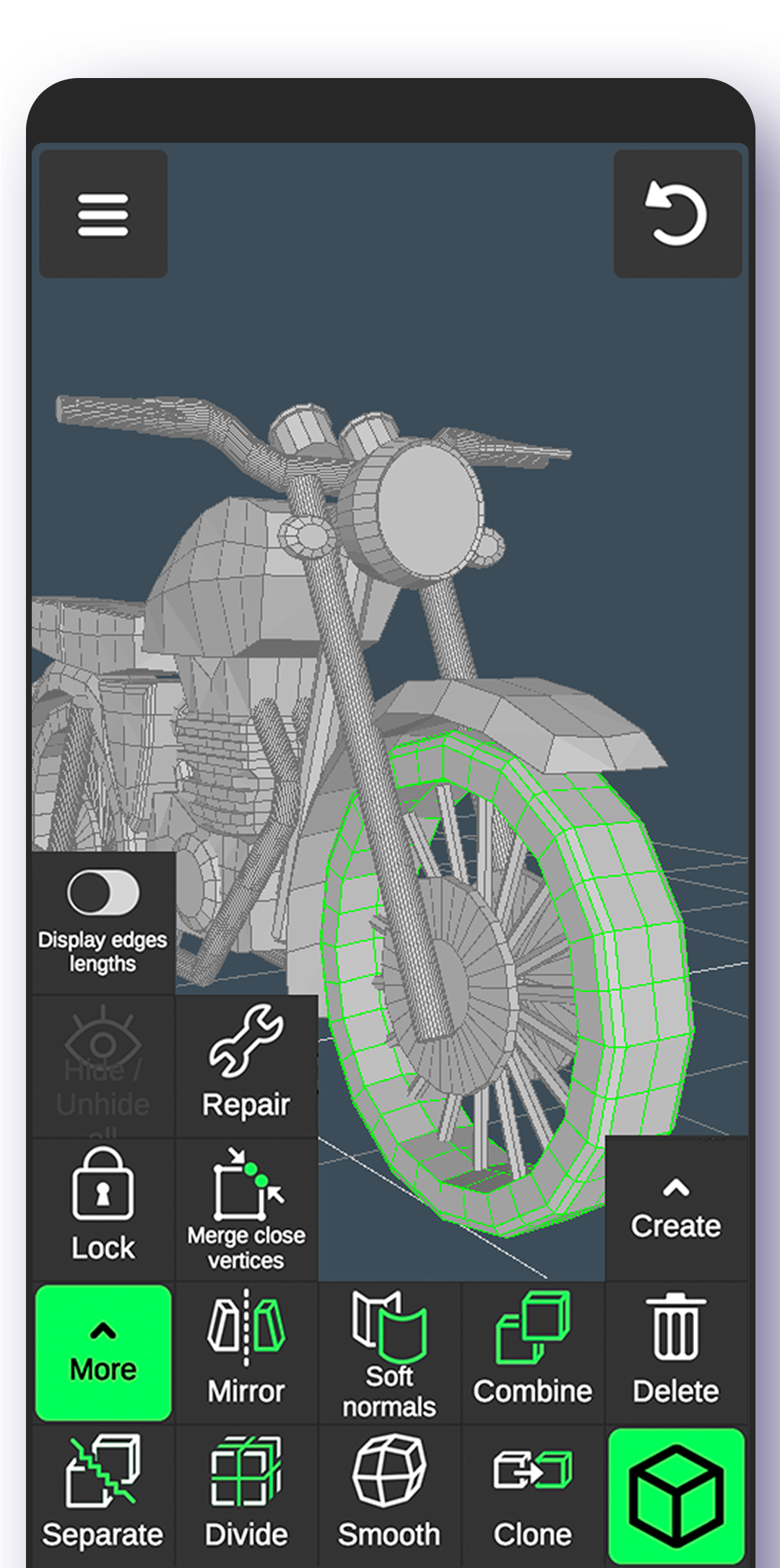 اسکرین شات 2 برنامه 3D Modeling App: Sculpt & Draw