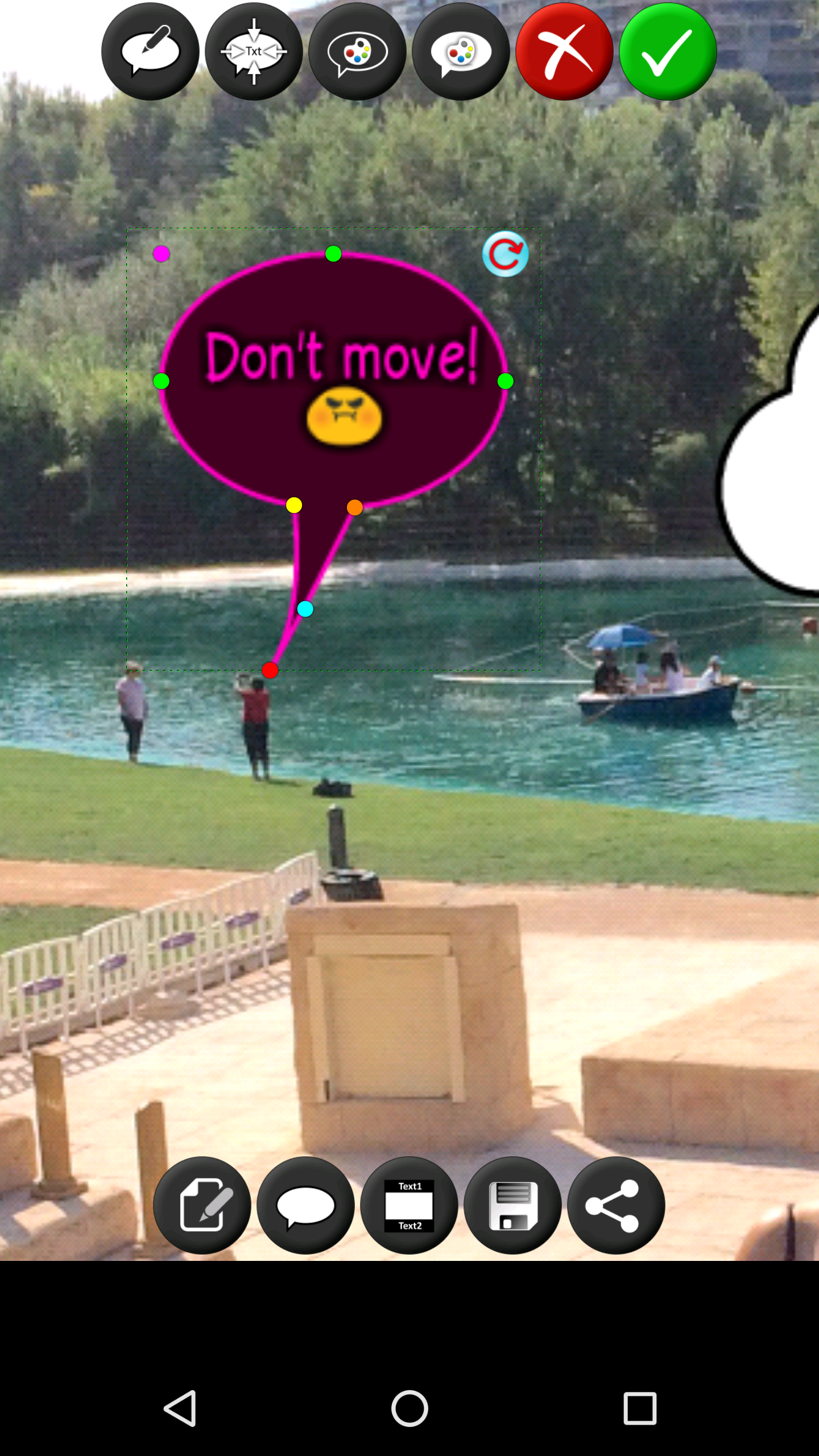 اسکرین شات 6 برنامه Add Text To Photo