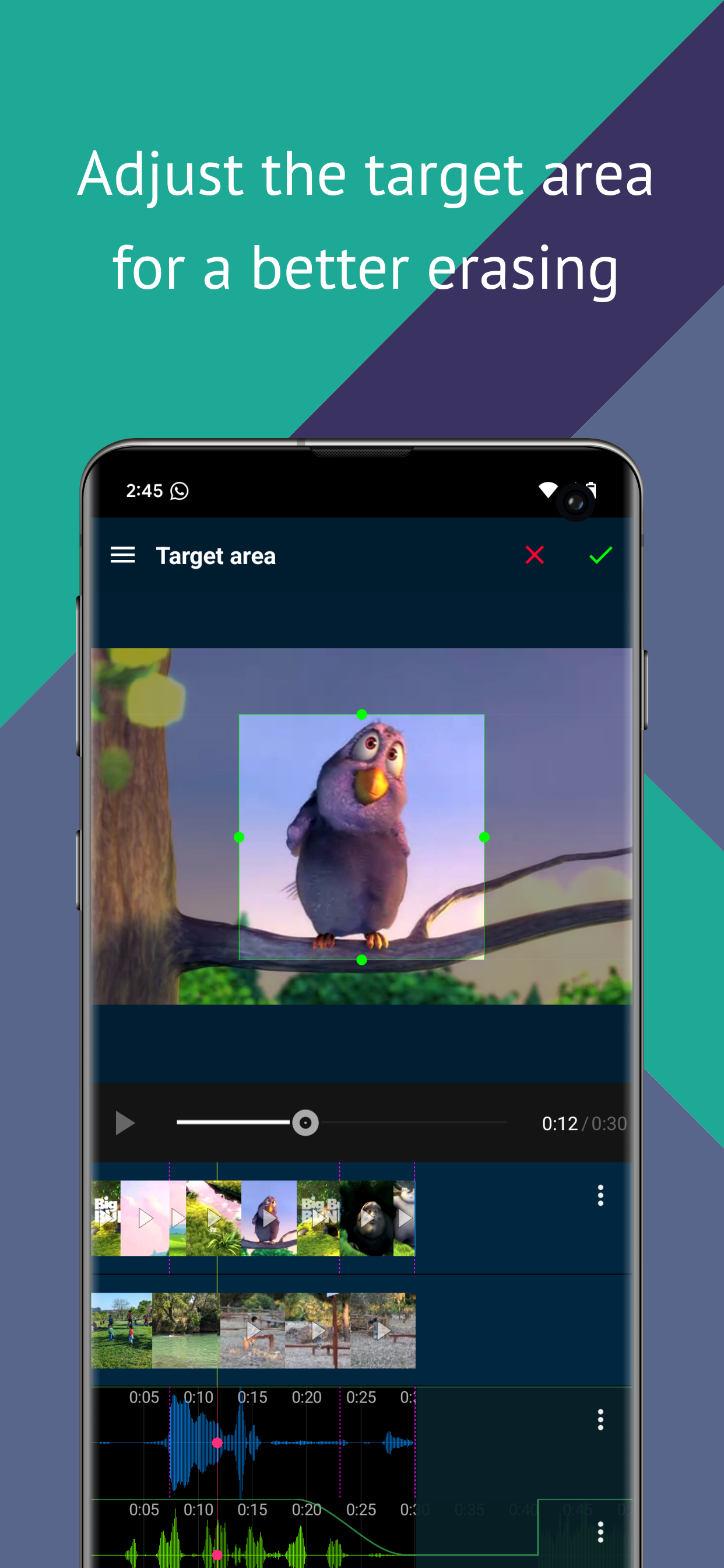 اسکرین شات 4 برنامه Change Background of Video