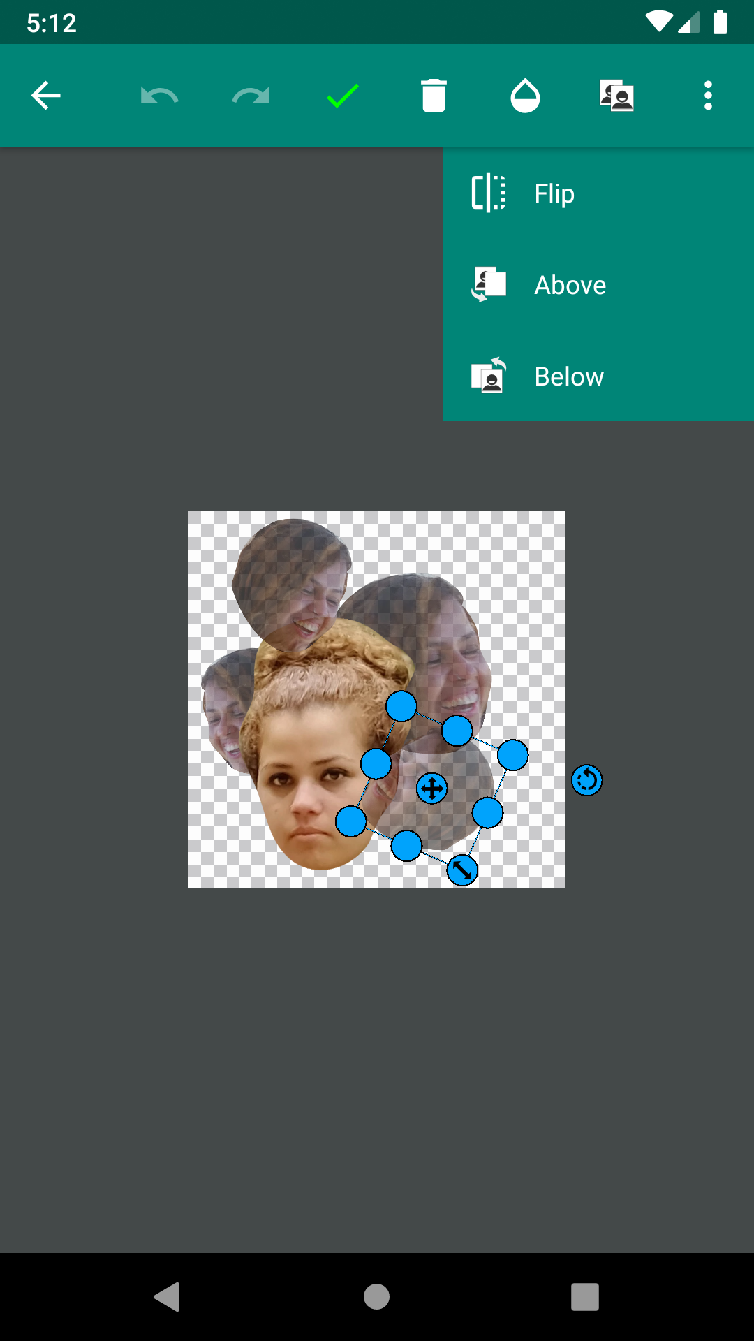 اسکرین شات 6 برنامه Photos To Stickers