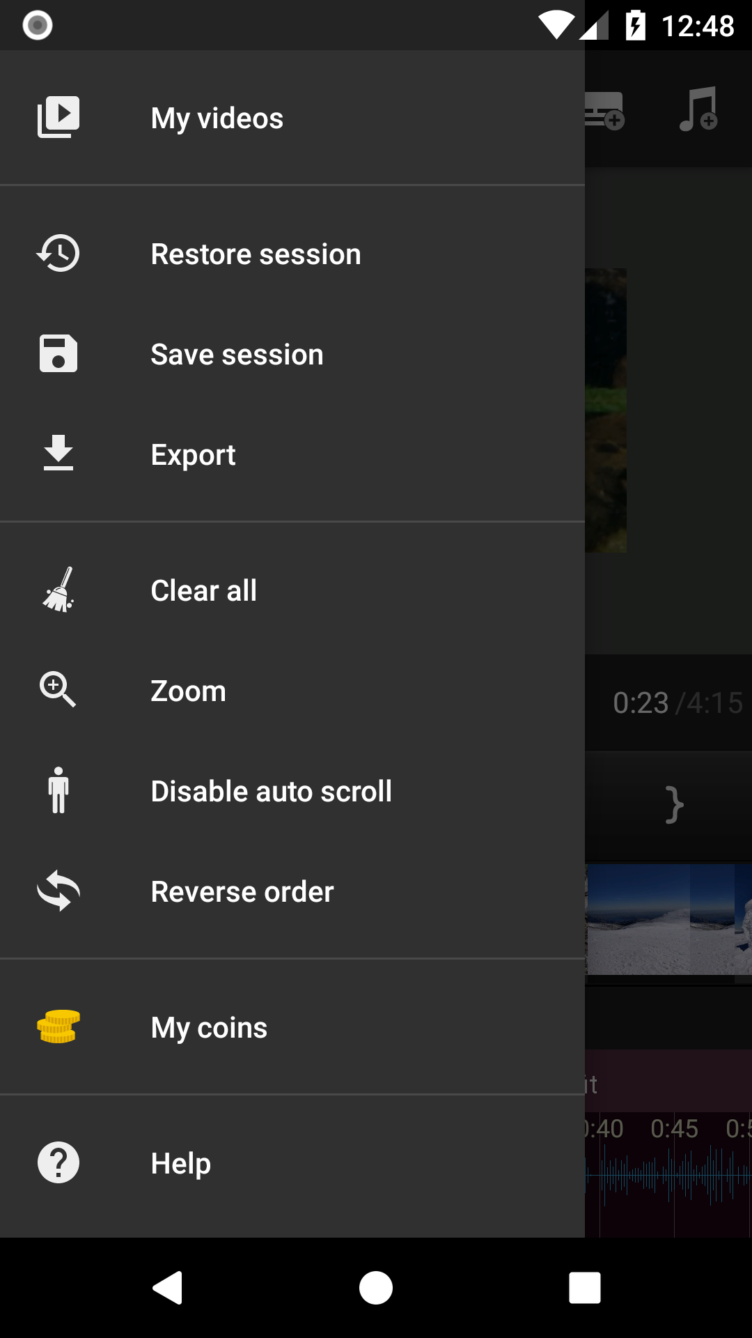 اسکرین شات 7 برنامه Video Lyrics