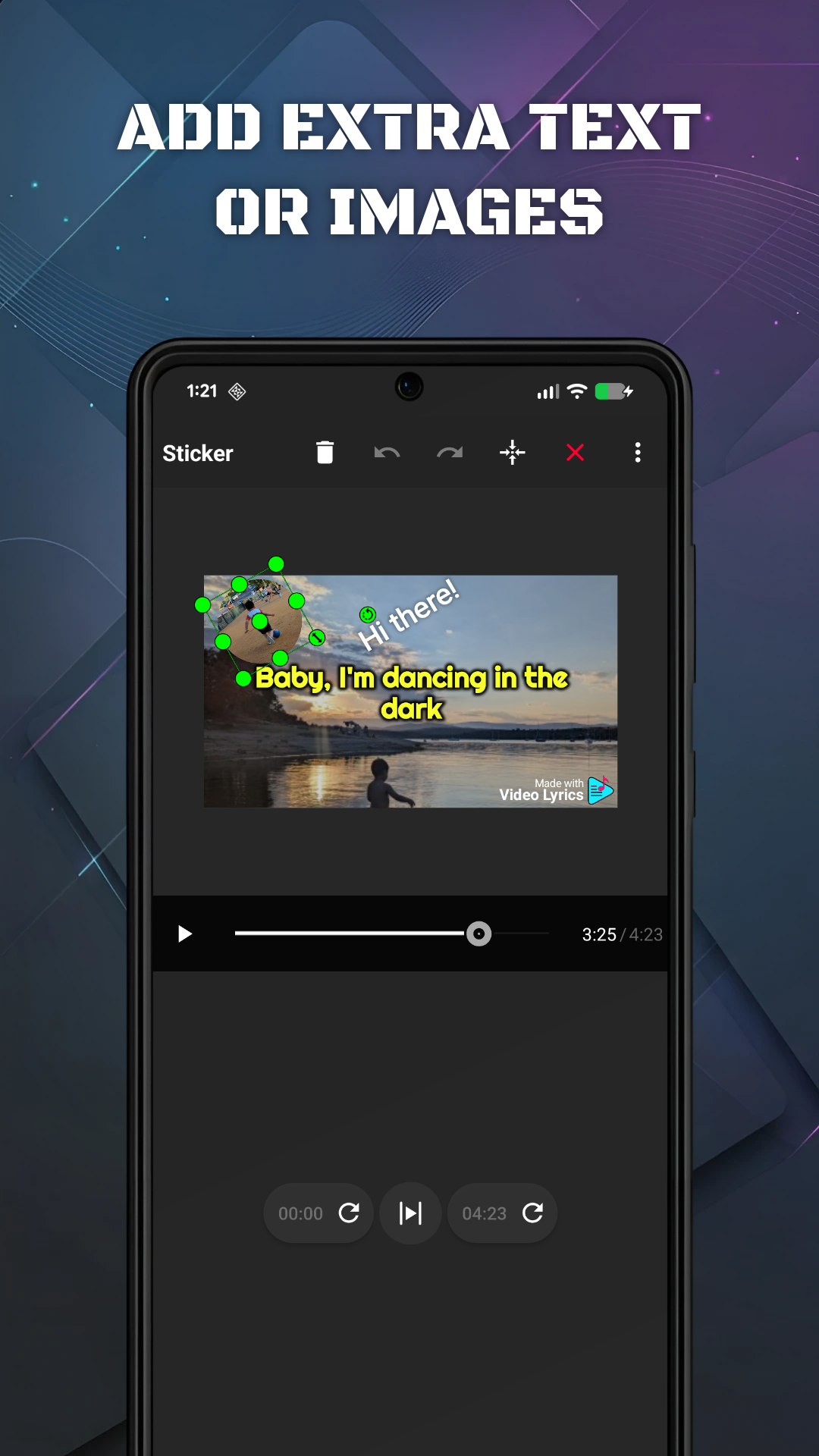 اسکرین شات 7 برنامه Video Lyrics