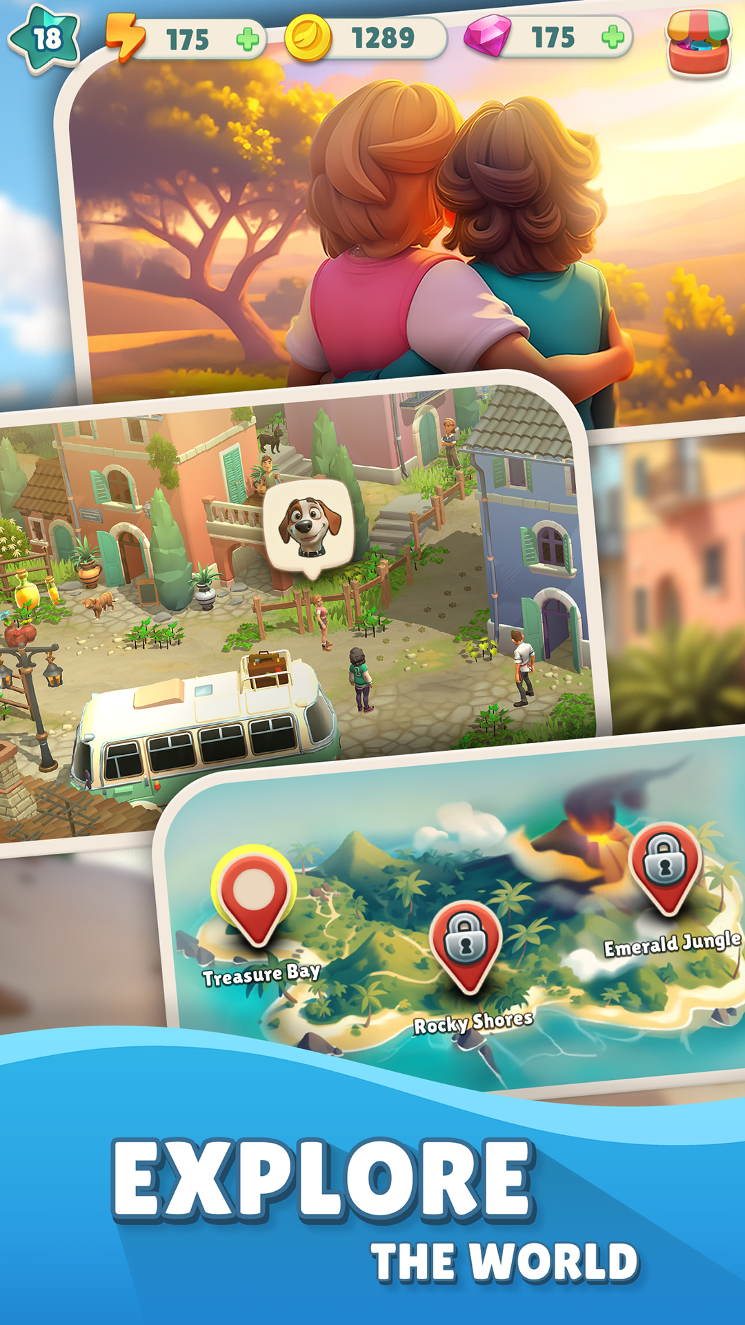 اسکرین شات 2 بازی Cozy Coast: Merge Adventure