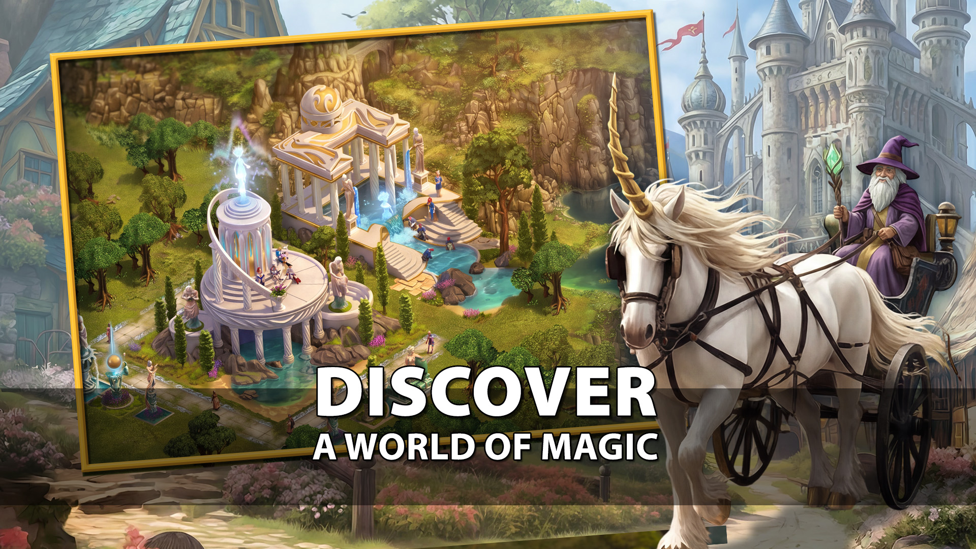 اسکرین شات 1 بازی Elvenar - Fantasy Kingdom