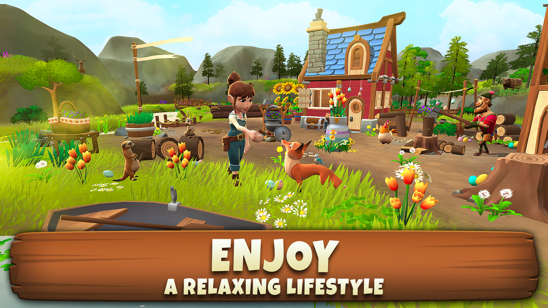 اسکرین شات 6 بازی Sunrise Village: Farm Game