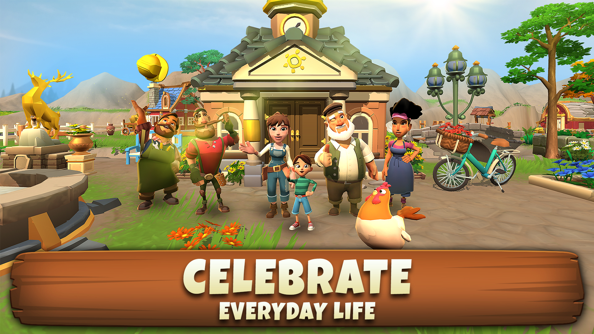 اسکرین شات 3 بازی Sunrise Village: Farm Game