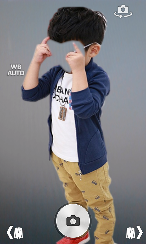 اسکرین شات 2 برنامه Kid Boy Fashion Photo Montage