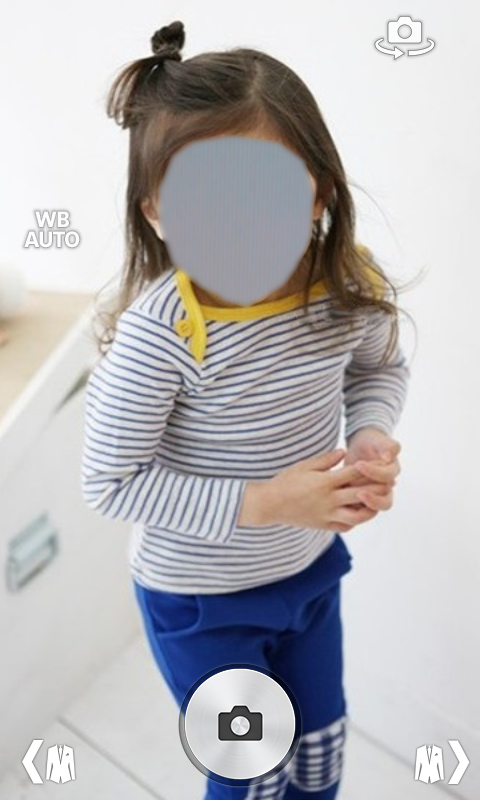 اسکرین شات 1 برنامه Kid Girl Fashion Photo Montage