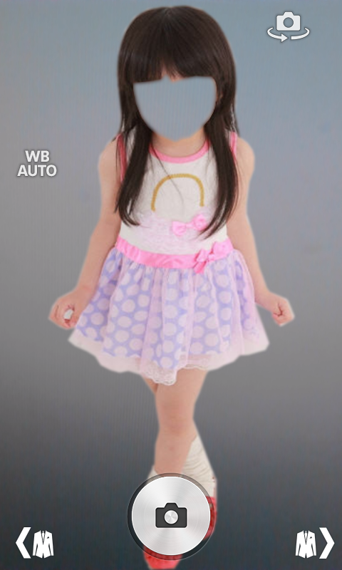 اسکرین شات 7 برنامه Kid Girl Fashion Photo Montage