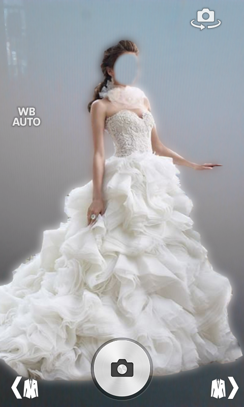 اسکرین شات 5 برنامه Wedding Dress Photo Montage