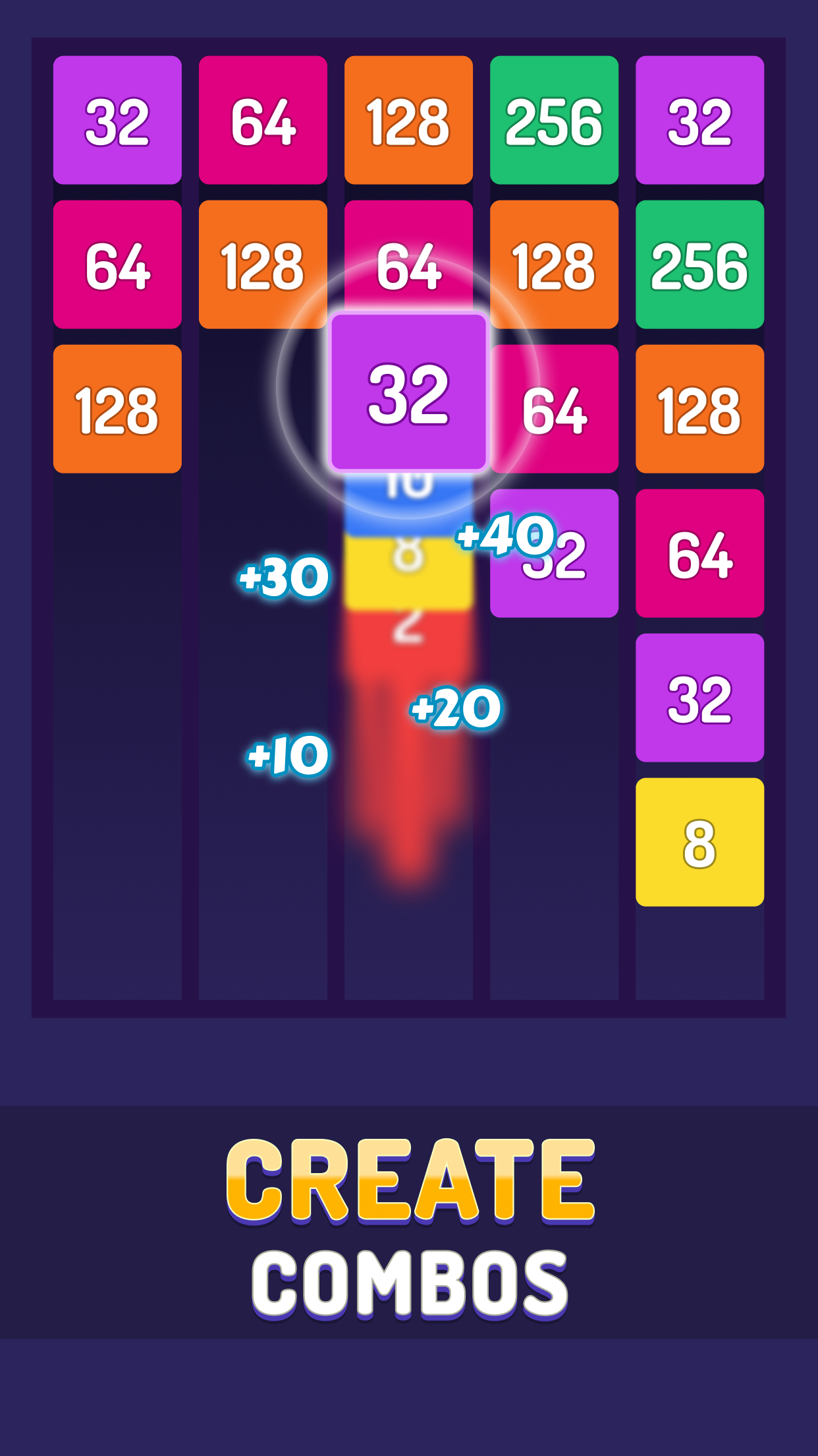 اسکرین شات 2 بازی X2 Blocks® : 2048 Number Game