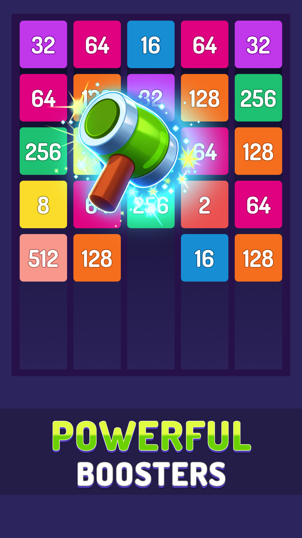 اسکرین شات 3 بازی X2 Blocks® : 2048 Number Game