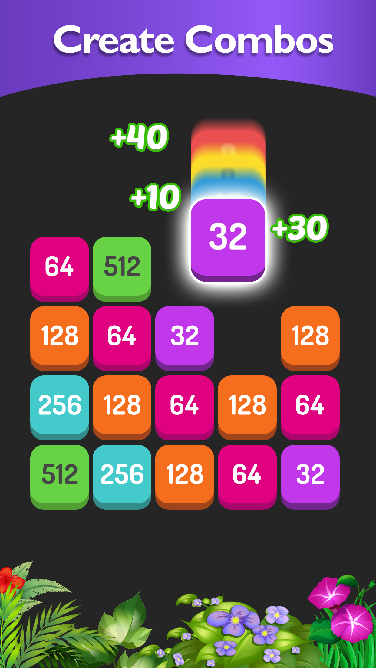 اسکرین شات 1 بازی Match the Number - 2048 Game
