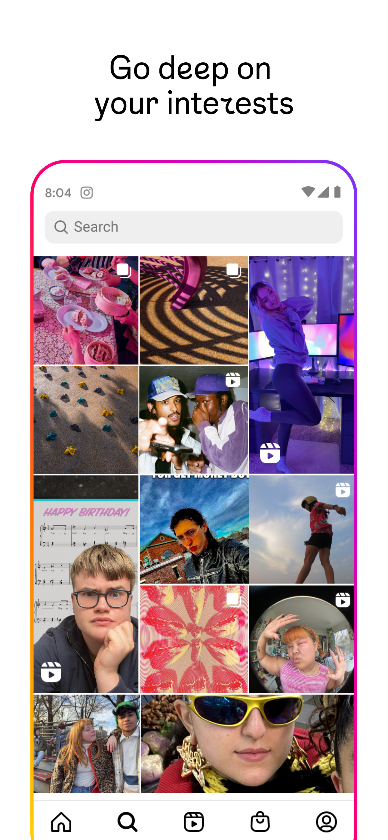 update instagram with myket app
