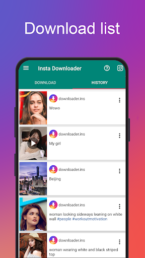 اسکرین شات 4 برنامه Photo & Video Downloader for Instagram - Instake