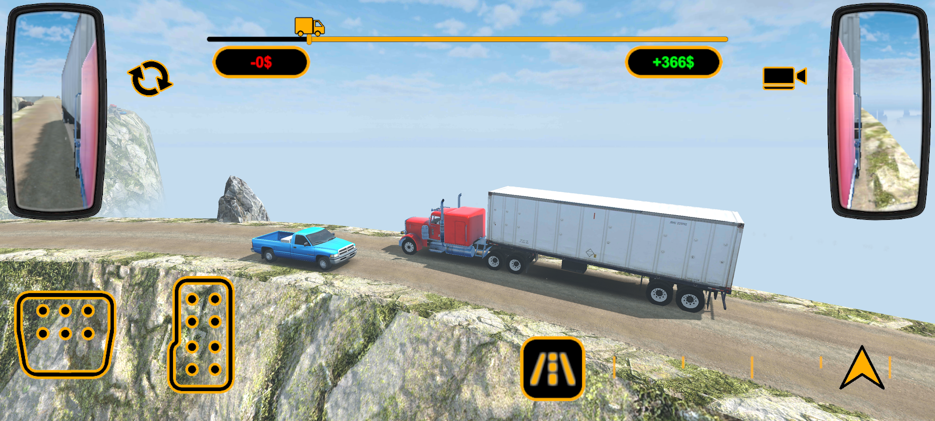 اسکرین شات 2 بازی Death Road Truck Driver