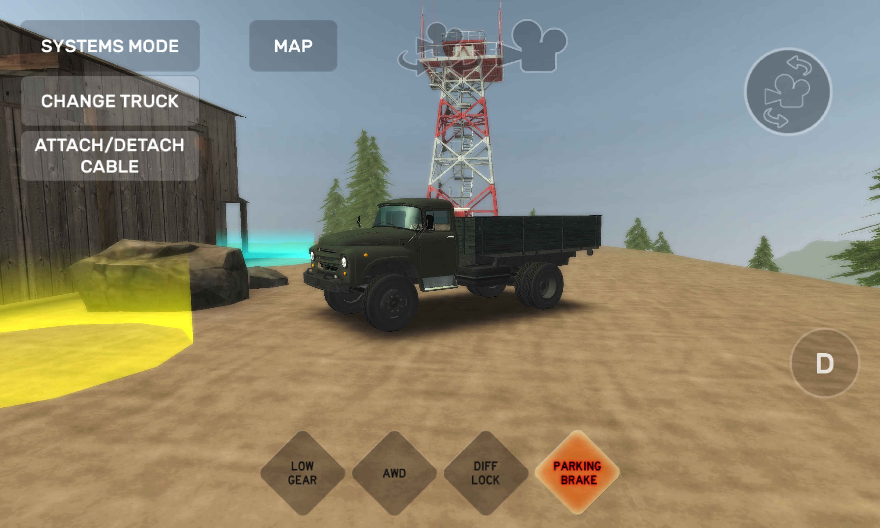 اسکرین شات 8 بازی Dirt Trucker: Muddy Hills