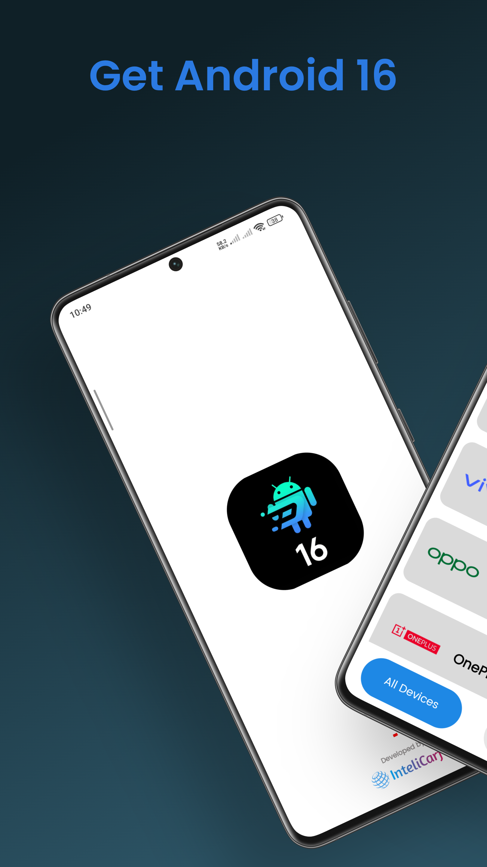 اسکرین شات 1 برنامه Android 16 Update