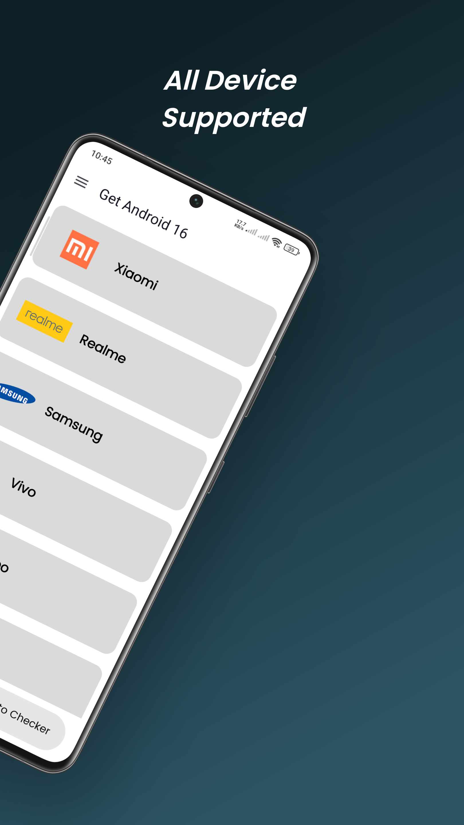 اسکرین شات 2 برنامه Android 16 Update