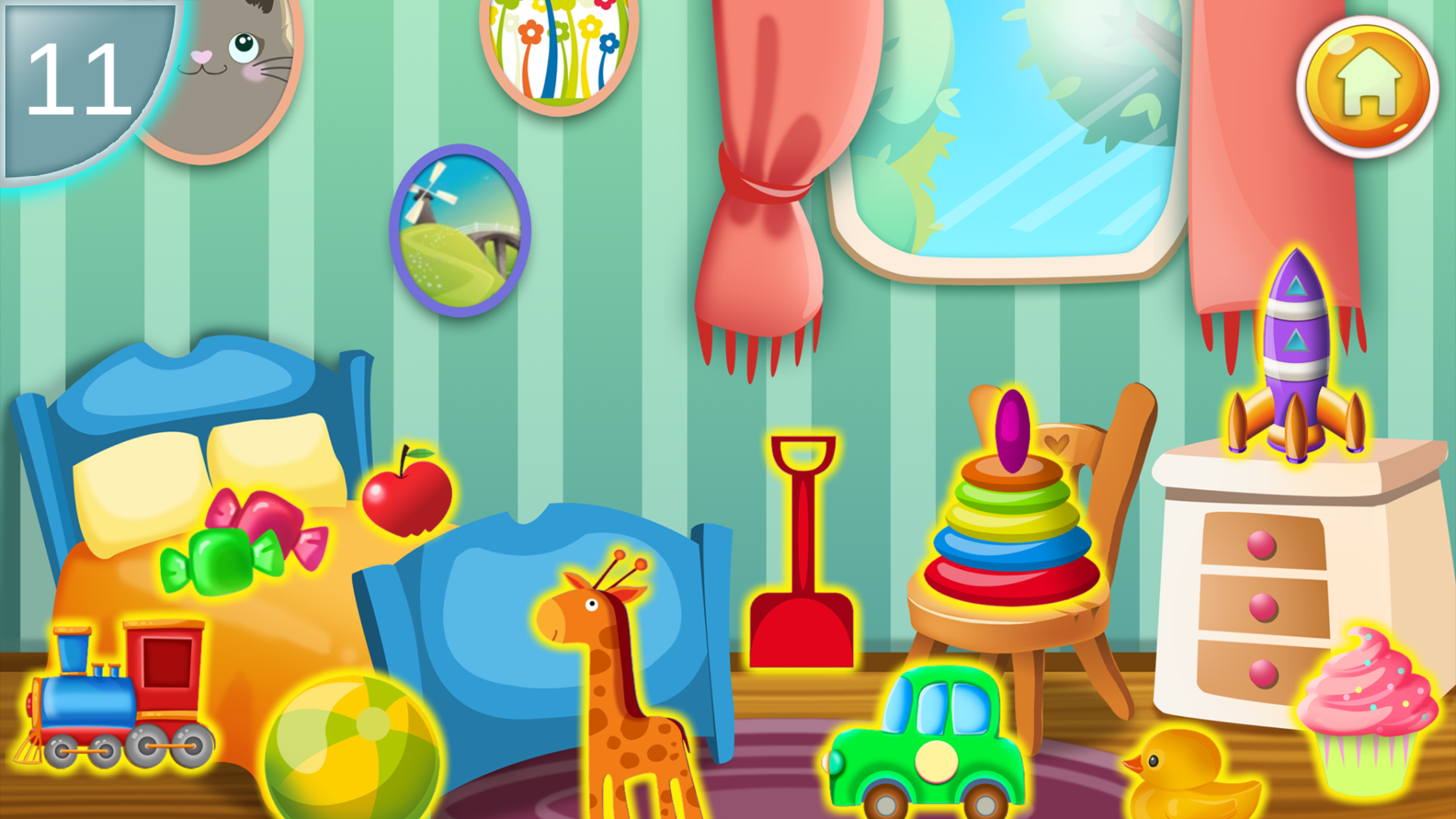 اسکرین شات 2 بازی Kids Learn to Count 123 (Lite)
