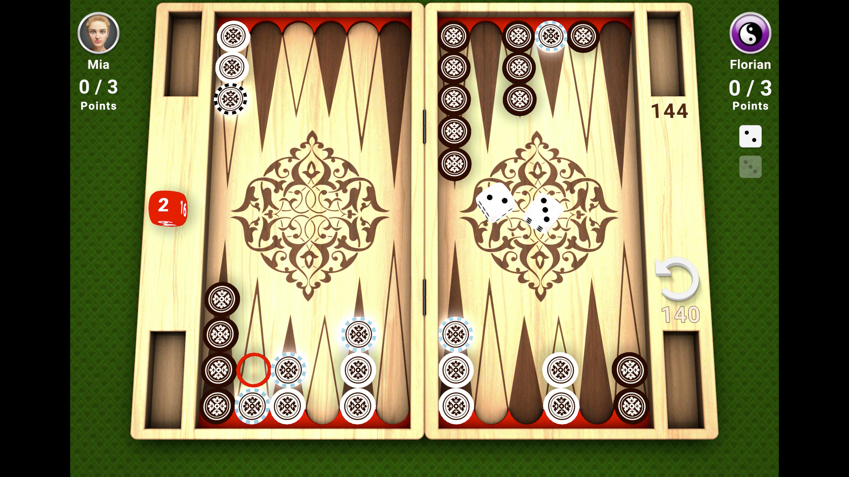 اسکرین شات 5 بازی Backgammon - Board Game