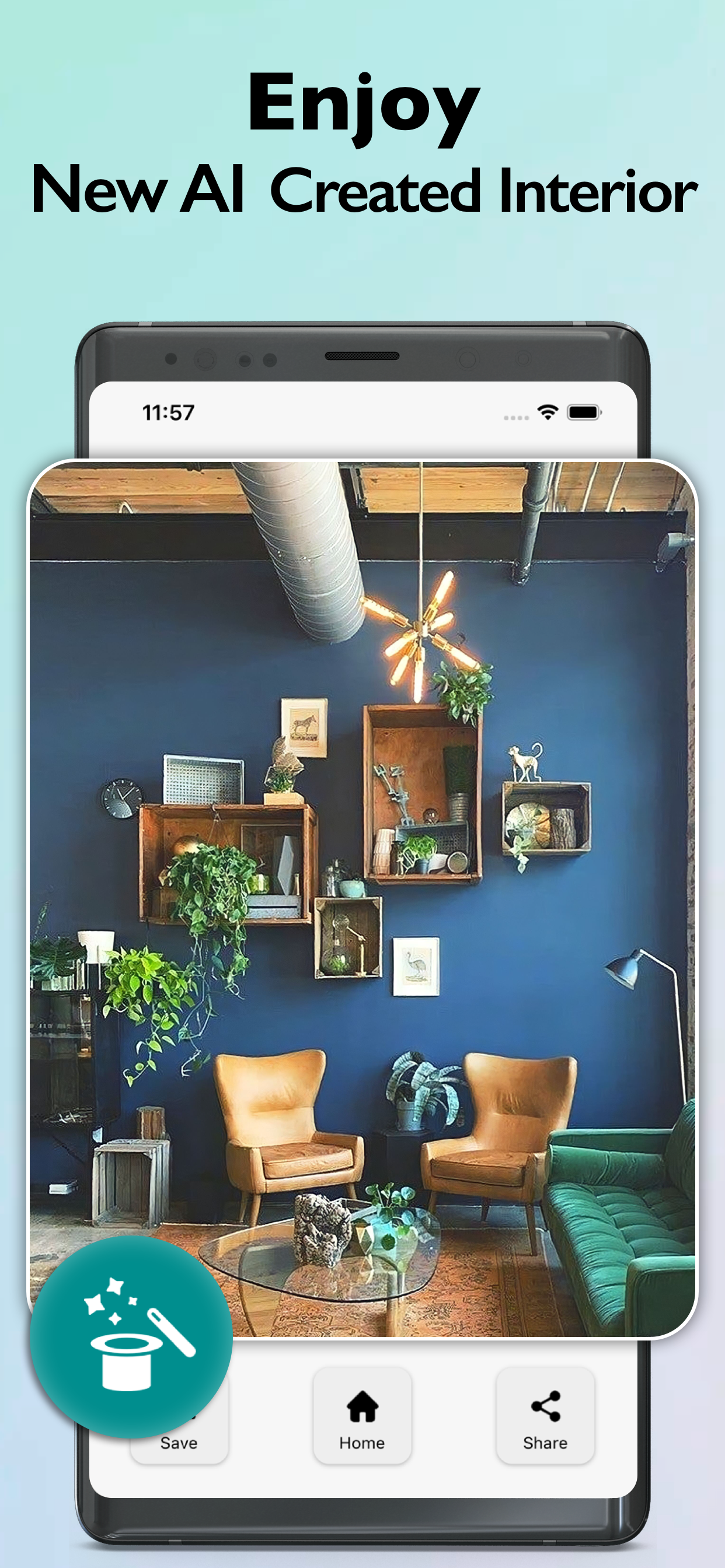اسکرین شات 4 برنامه AI Interior Design Home Decor
