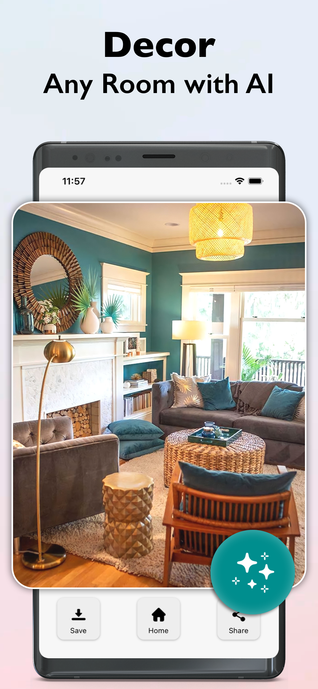 اسکرین شات 5 برنامه AI Interior Design Home Decor