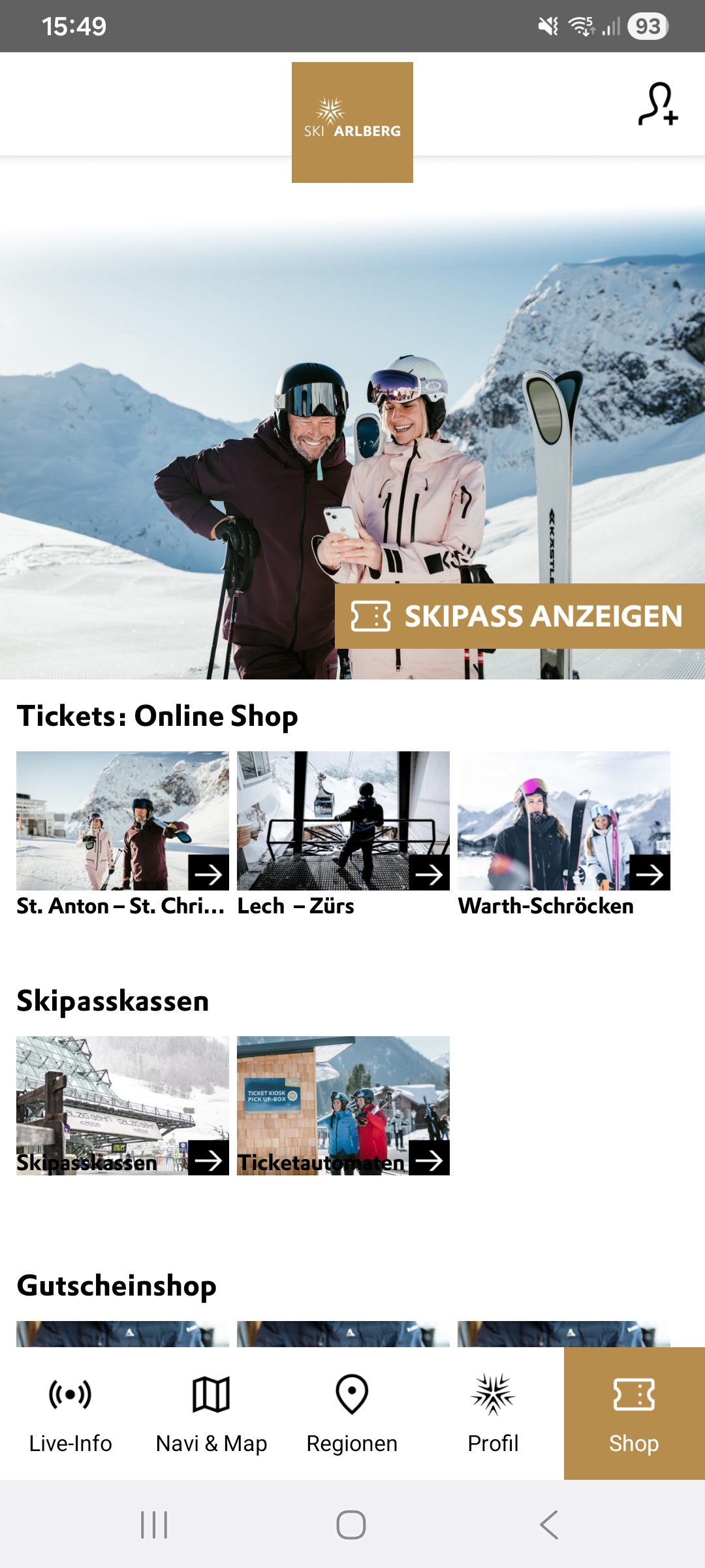 اسکرین شات 7 برنامه Ski Arlberg