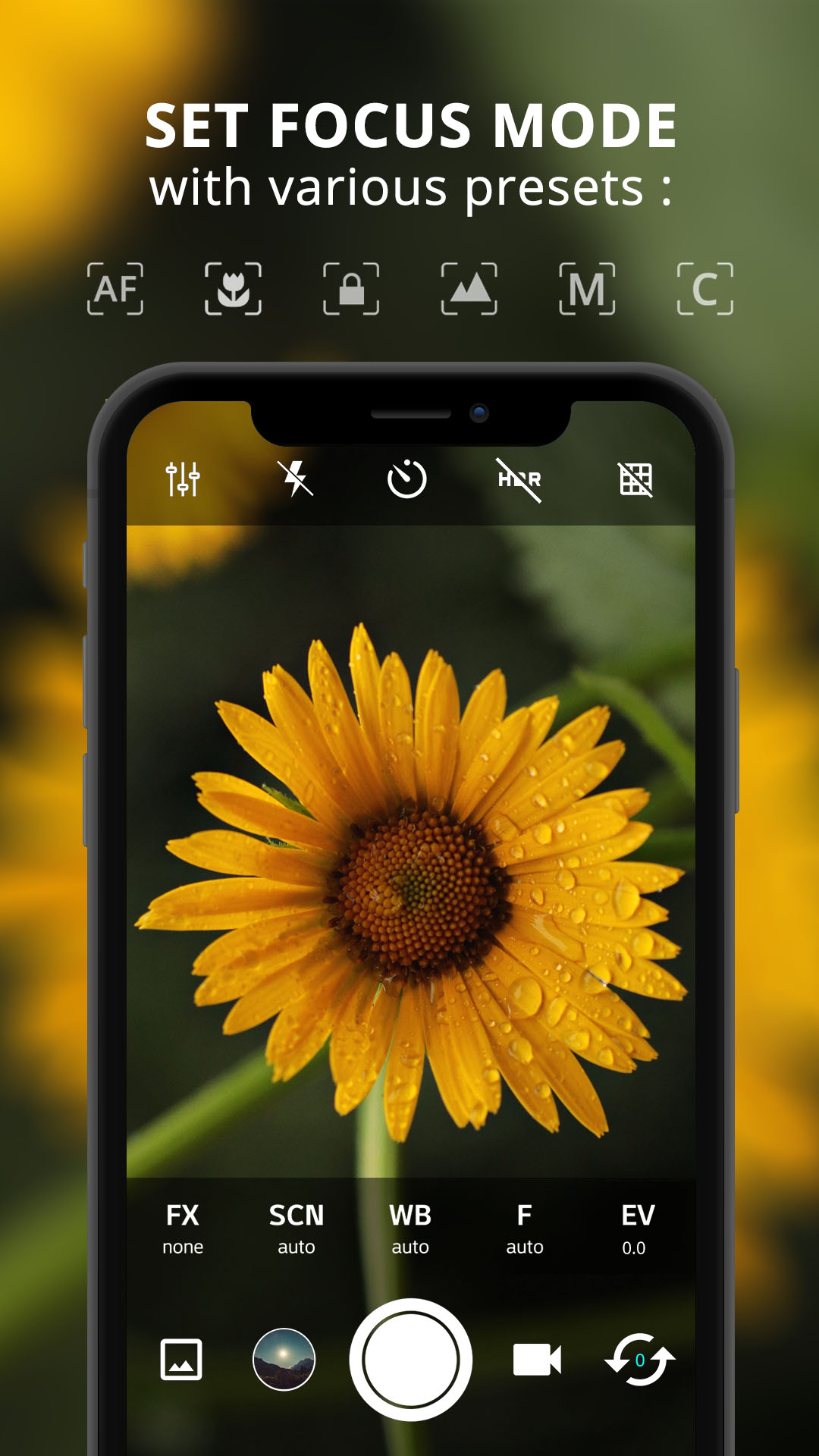 اسکرین شات 3 برنامه ProCam X - Lite :HD Camera Pro