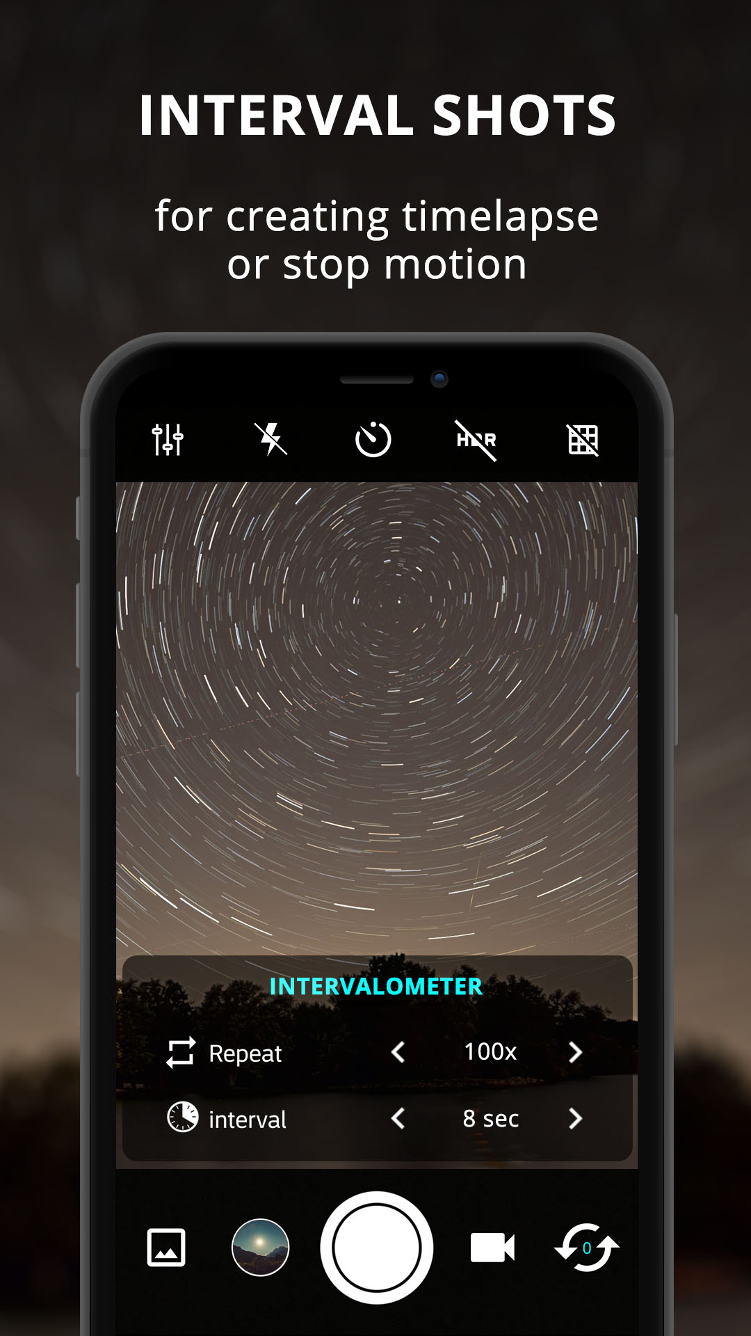 اسکرین شات 6 برنامه ProCam X - Lite :HD Camera Pro