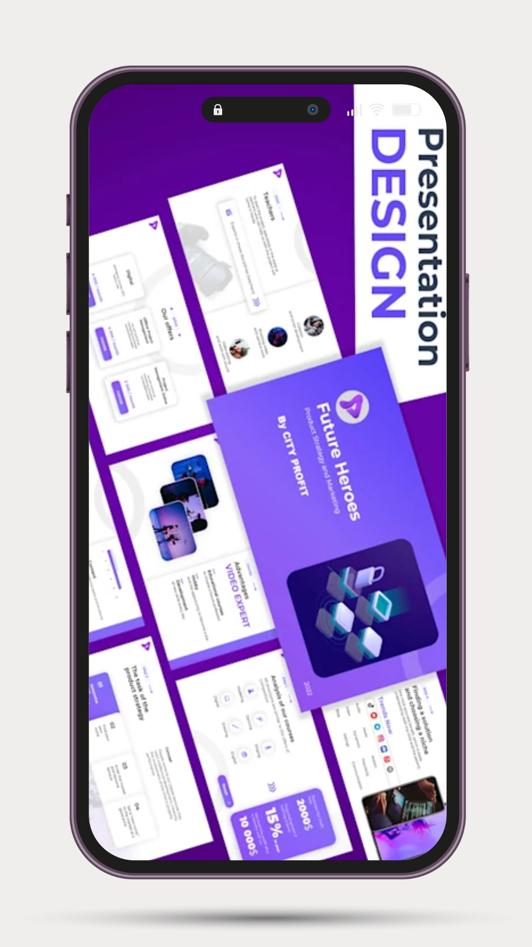 اسکرین شات 2 برنامه Gamma Presentation Ai Hints